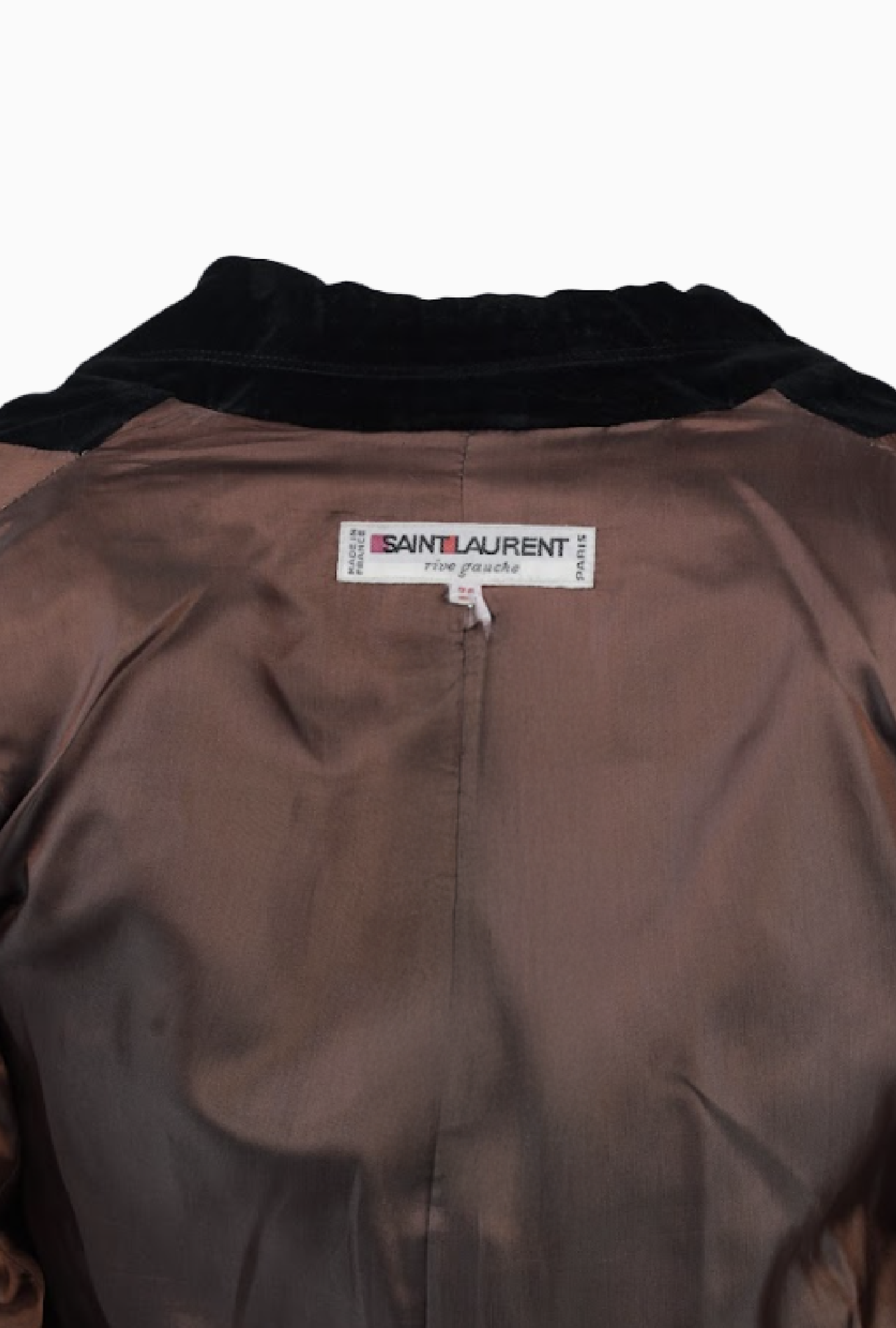 Yves Saint Laurent Officier Laine Camel Jacket