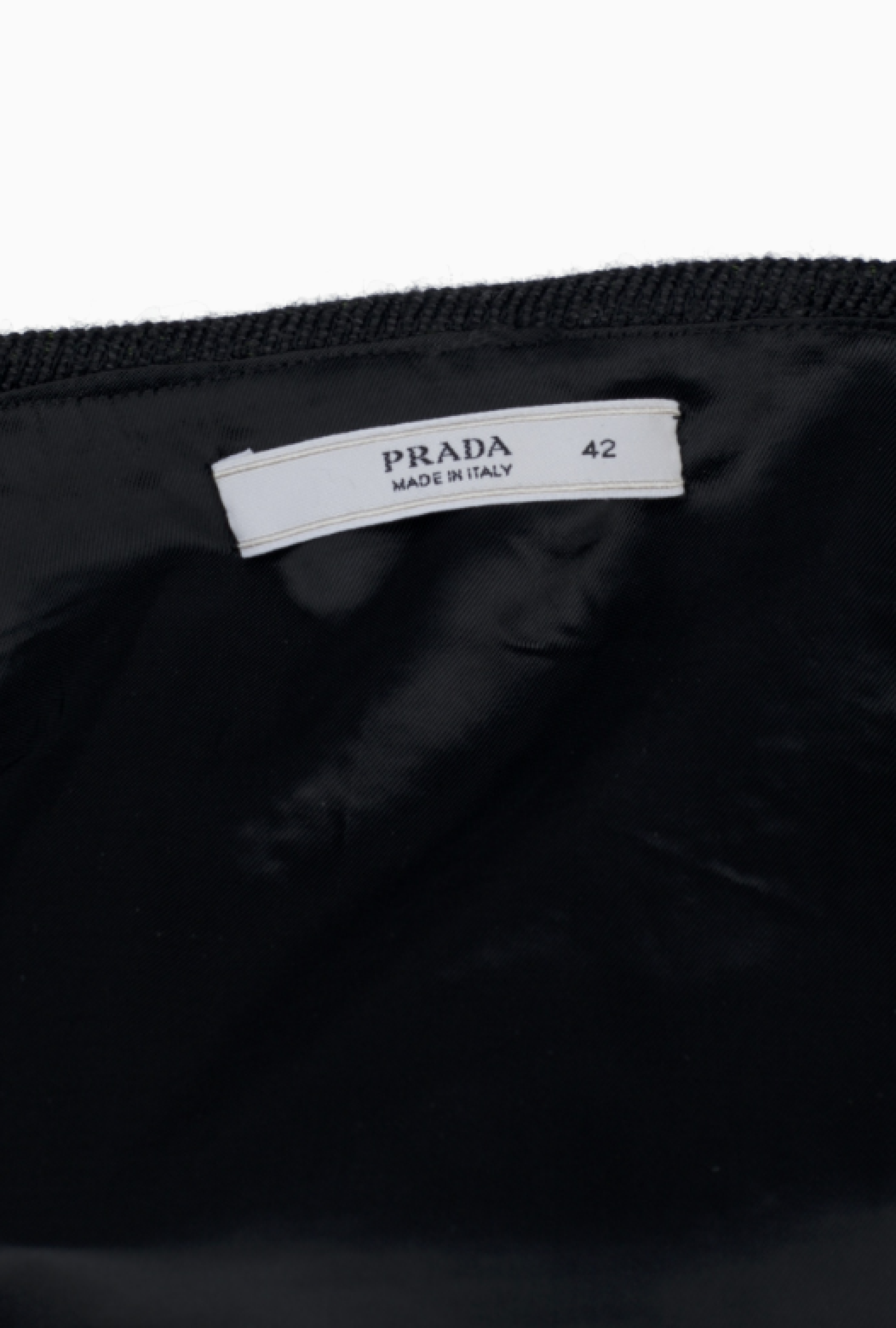 Jupe Prada Green Relief FW2007