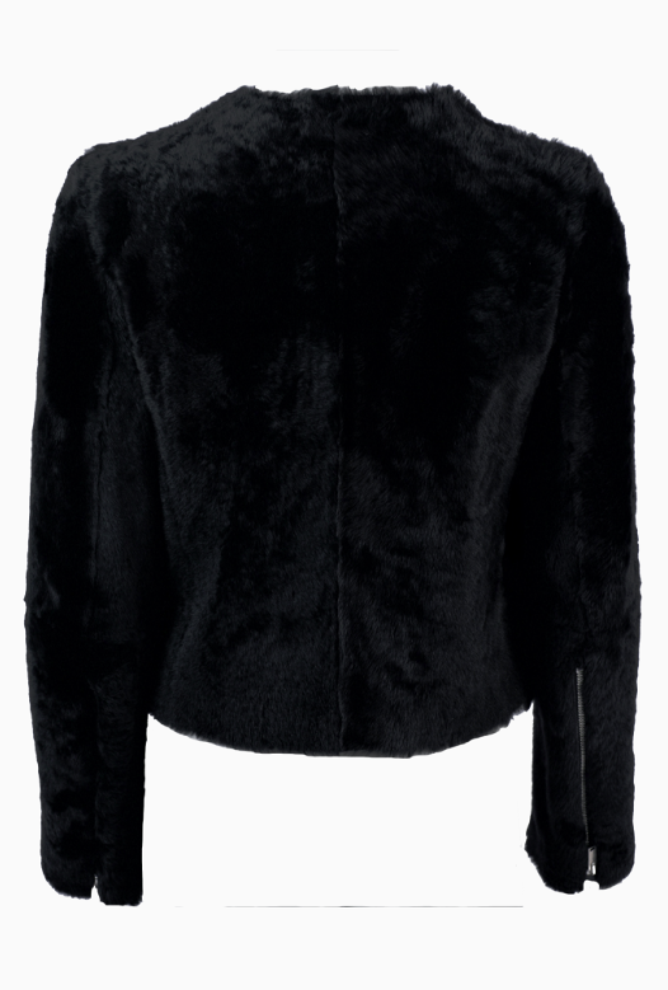 Veste Celine Black Shearling par Phoebe Philo