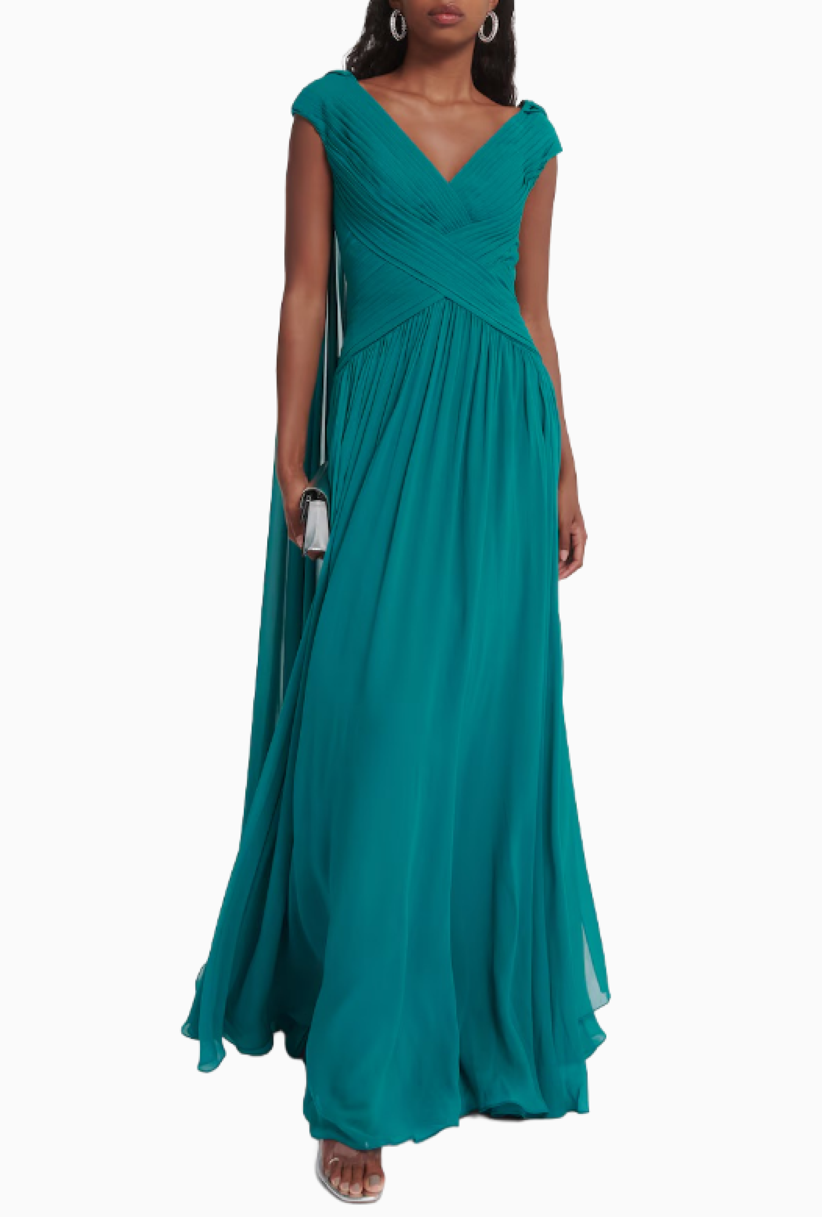 Robe Elie Saab Cape Emeraude FW2023