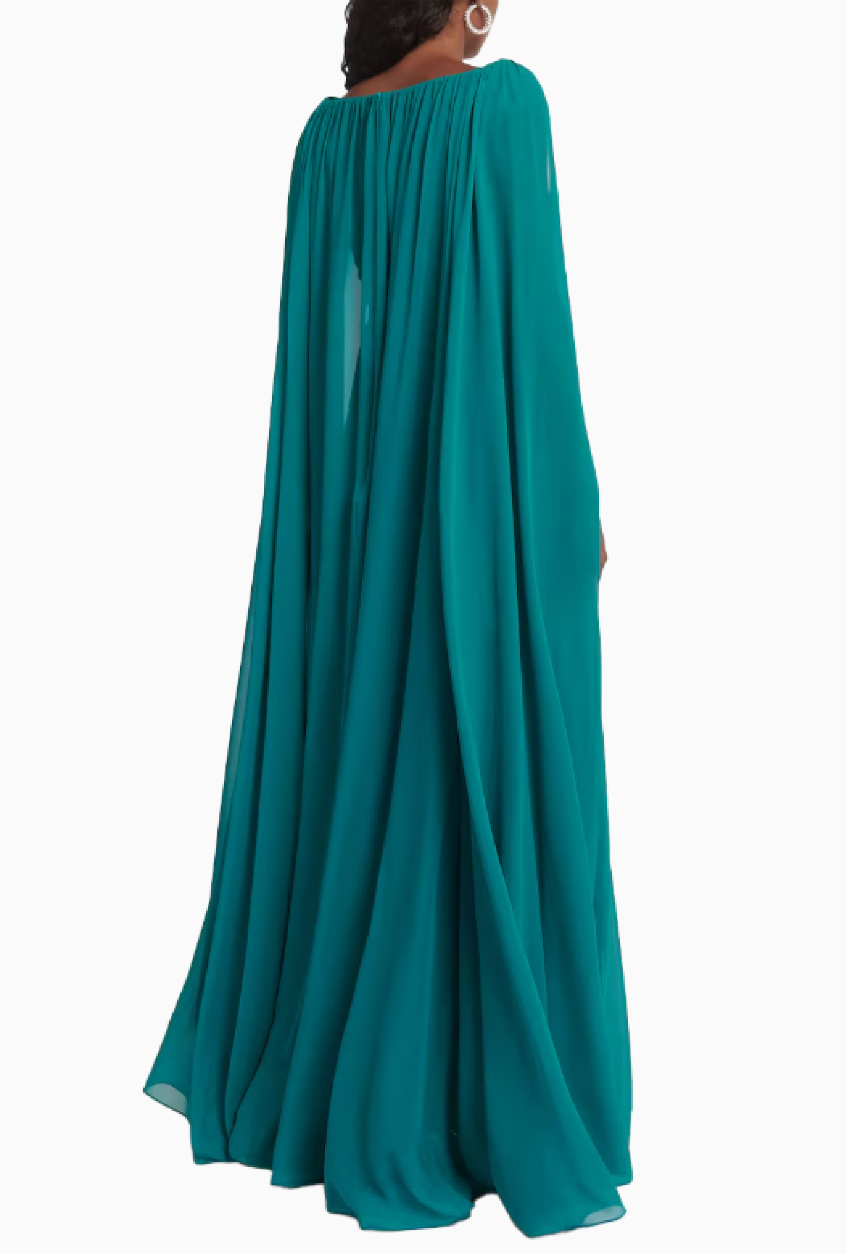 Robe Elie Saab Cape Emeraude FW2023