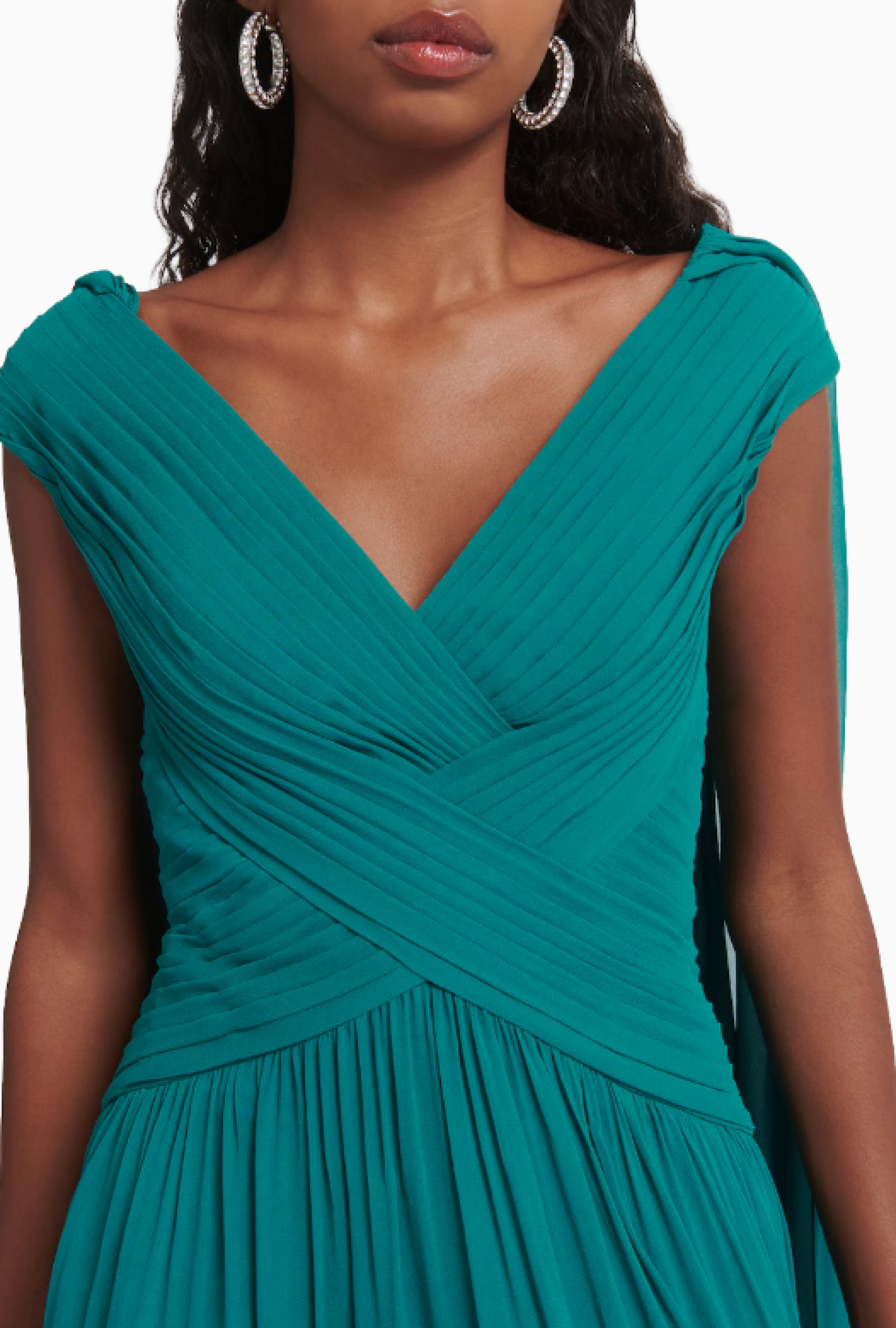 Robe Elie Saab Cape Emeraude FW2023