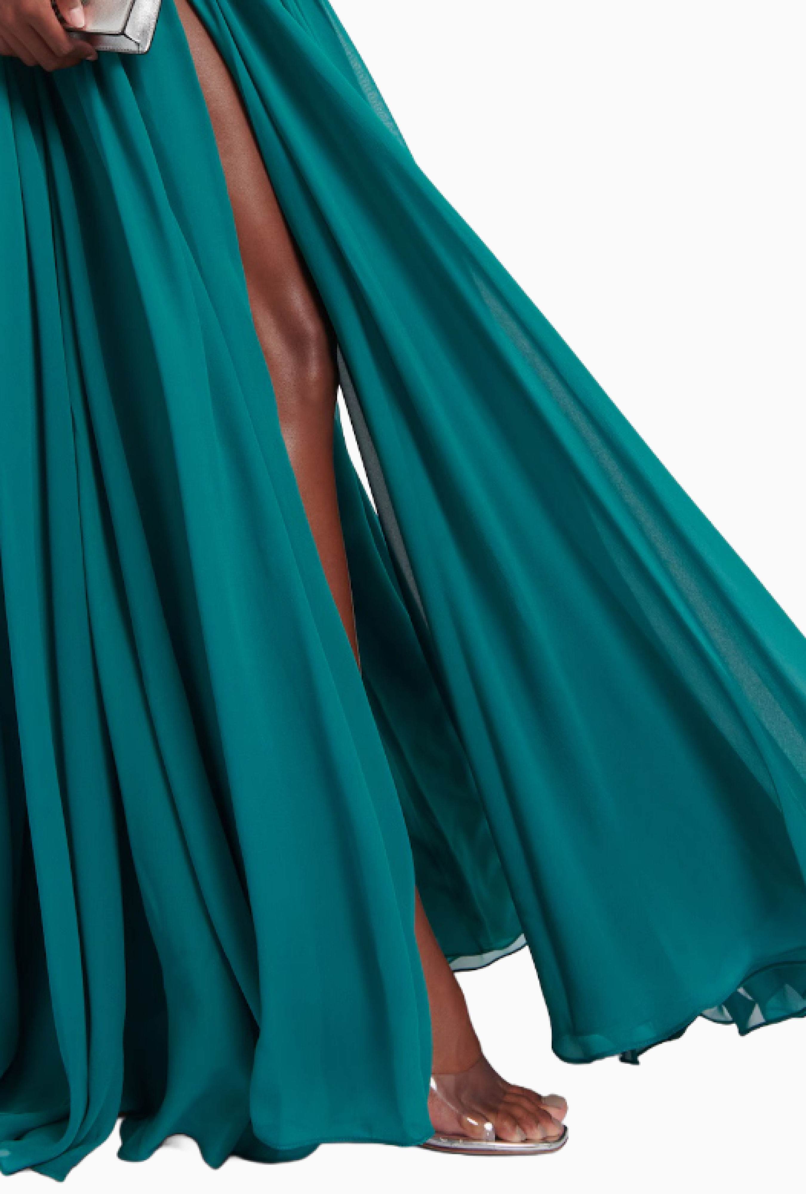 Robe Elie Saab Cape Emeraude FW2023
