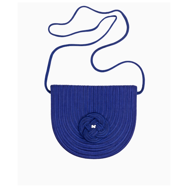 Sac Nina Ricci Demi Lune Bleu