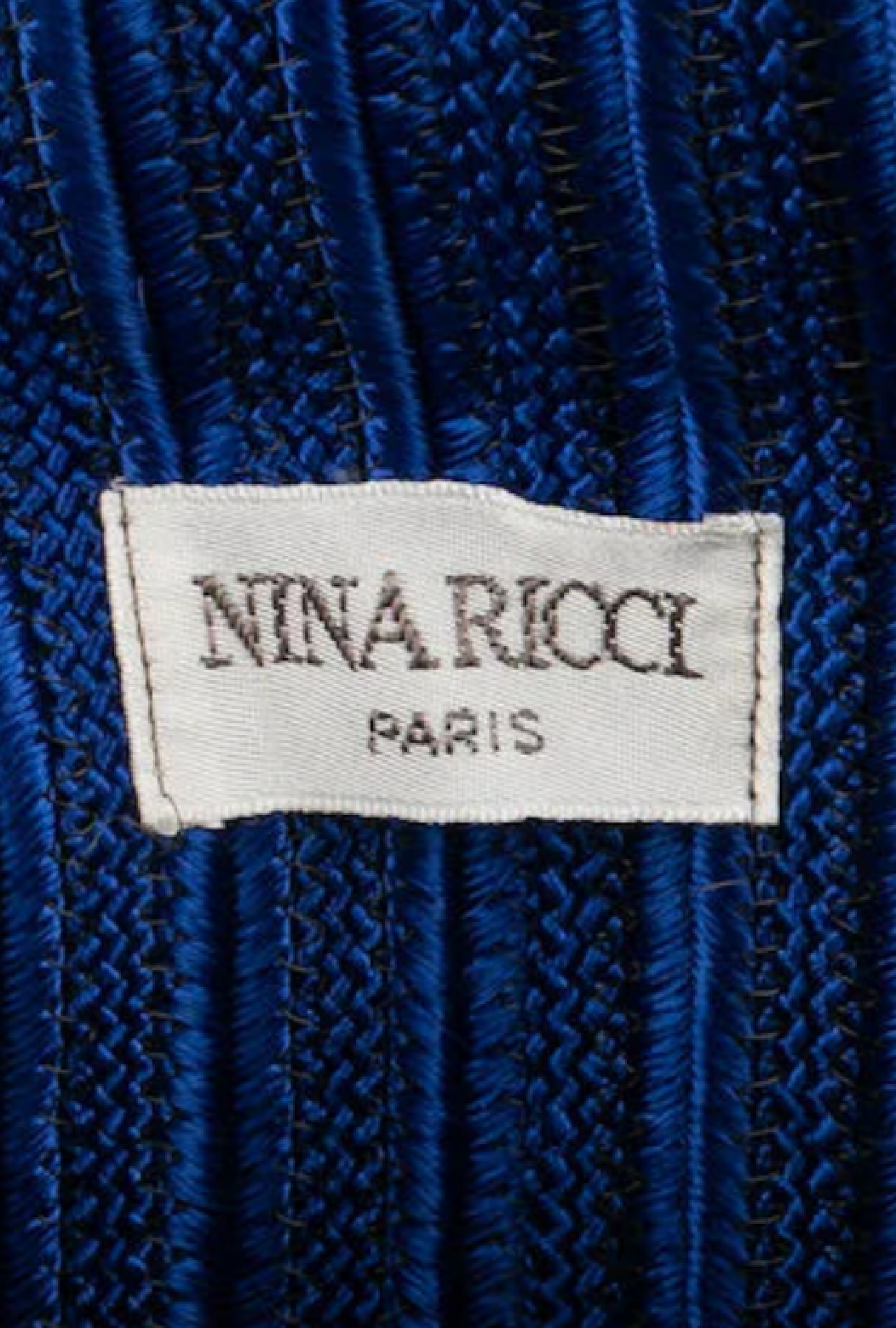 Sac Nina Ricci Demi Lune Bleu