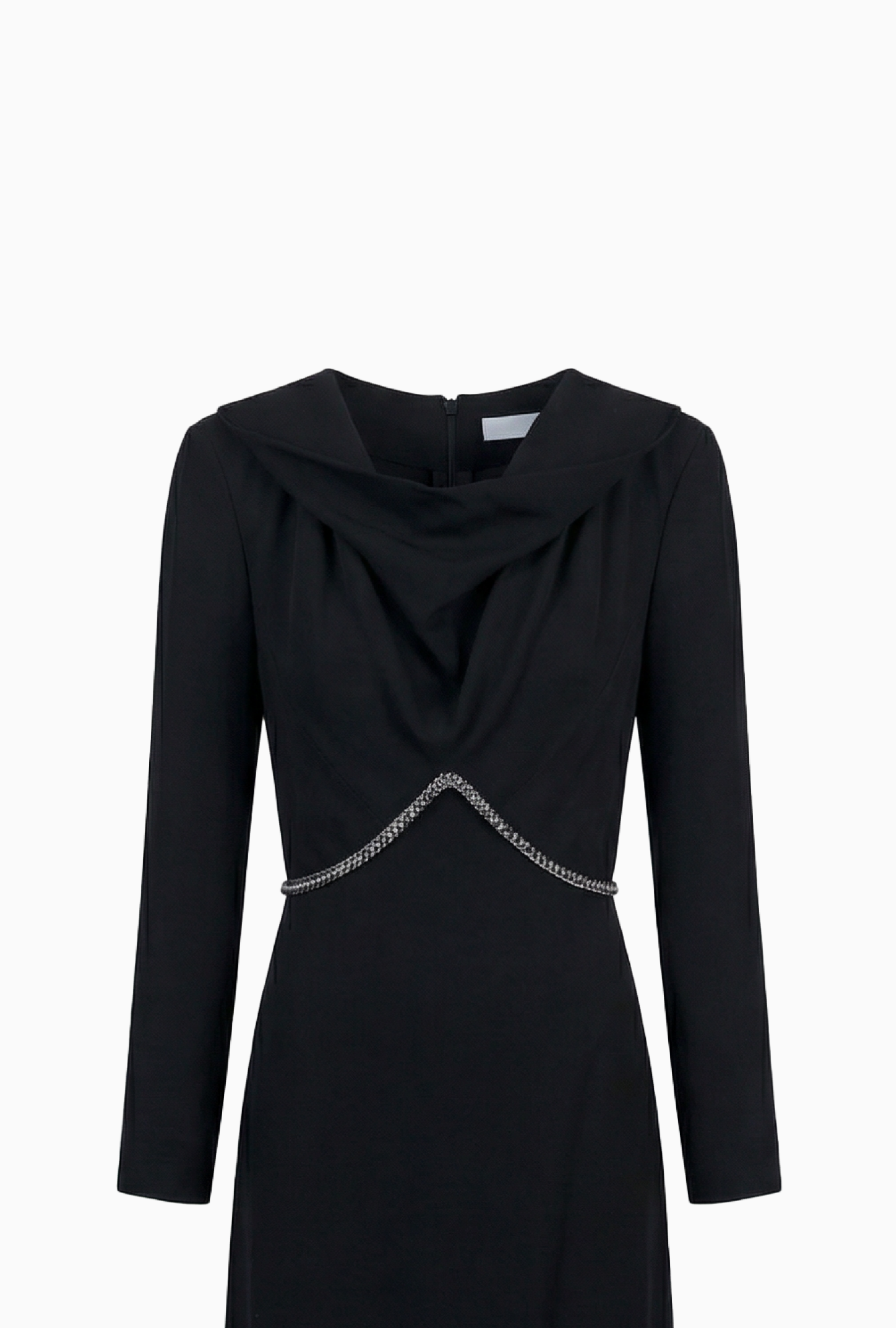 Robe Yves Saint Laurent  Noire Couture Cristal FW2012 par Stefano Pilati