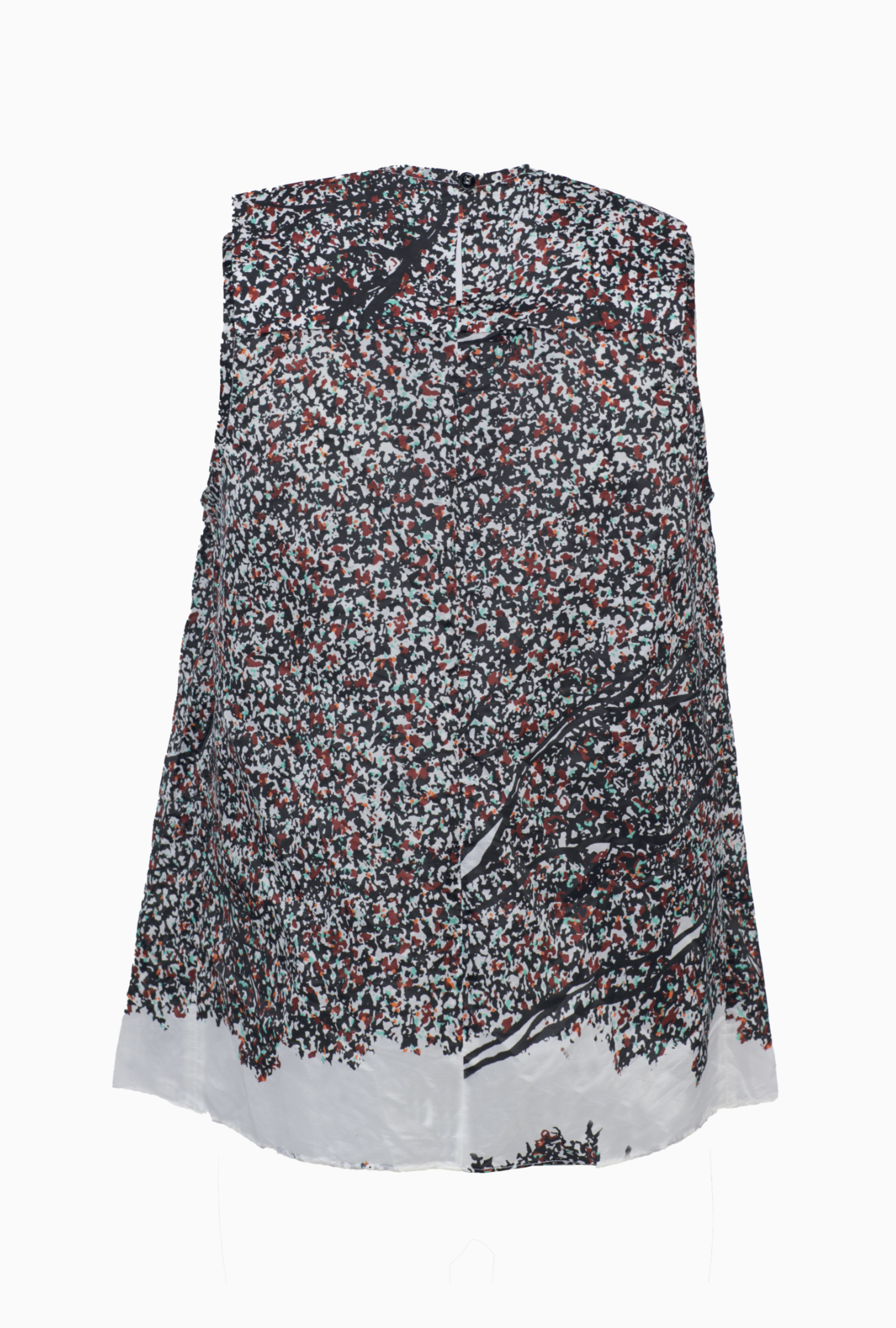 Balenciaga Top Graphic Tree Print 2011 model by Nicolas Ghesquière