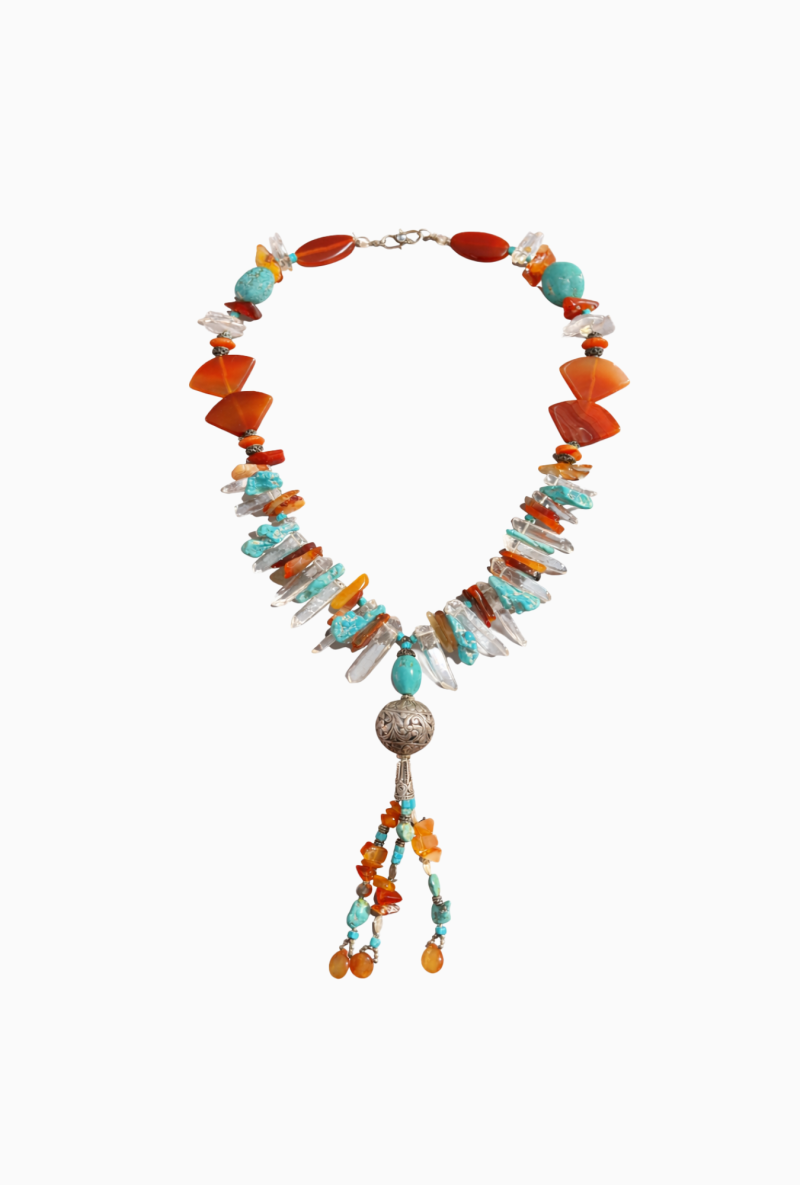 Collier Celine Céline Pierres Sculpturales