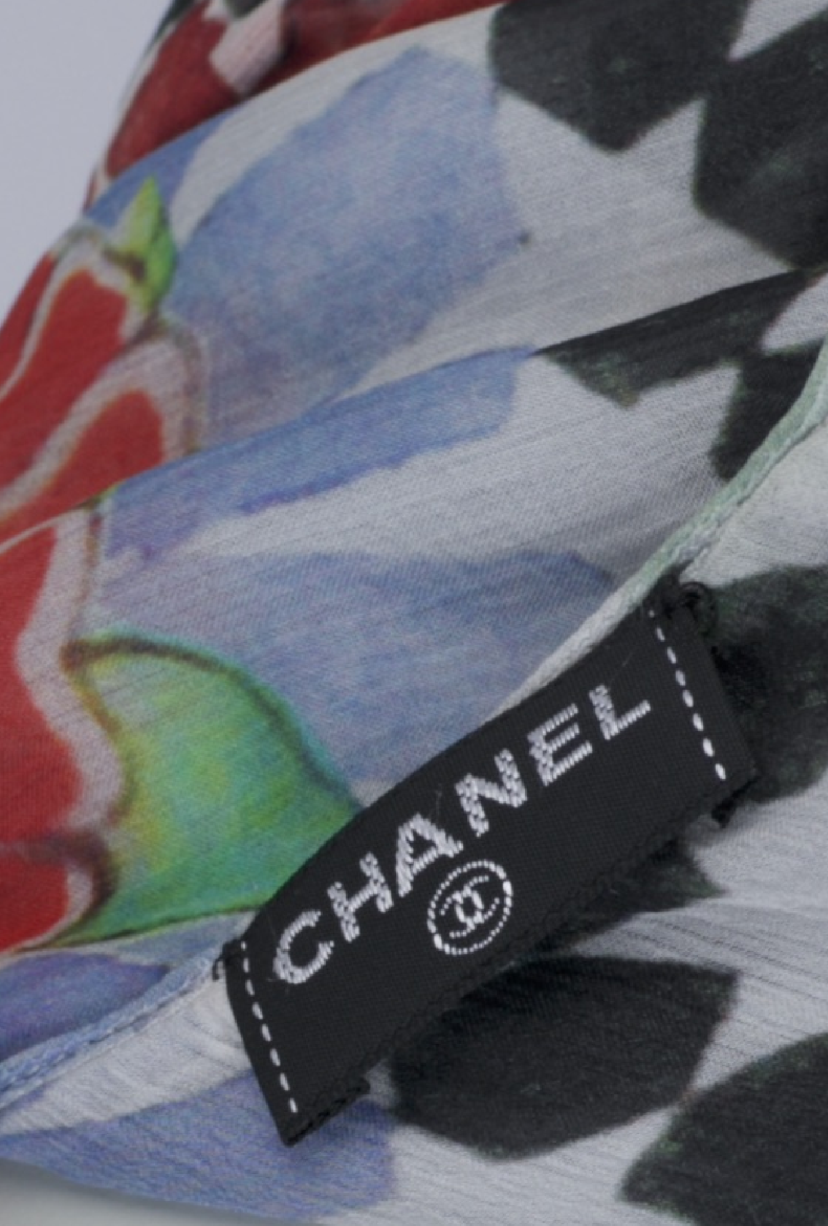 Robe Chanel Mousseline Imprimée Resort 2015