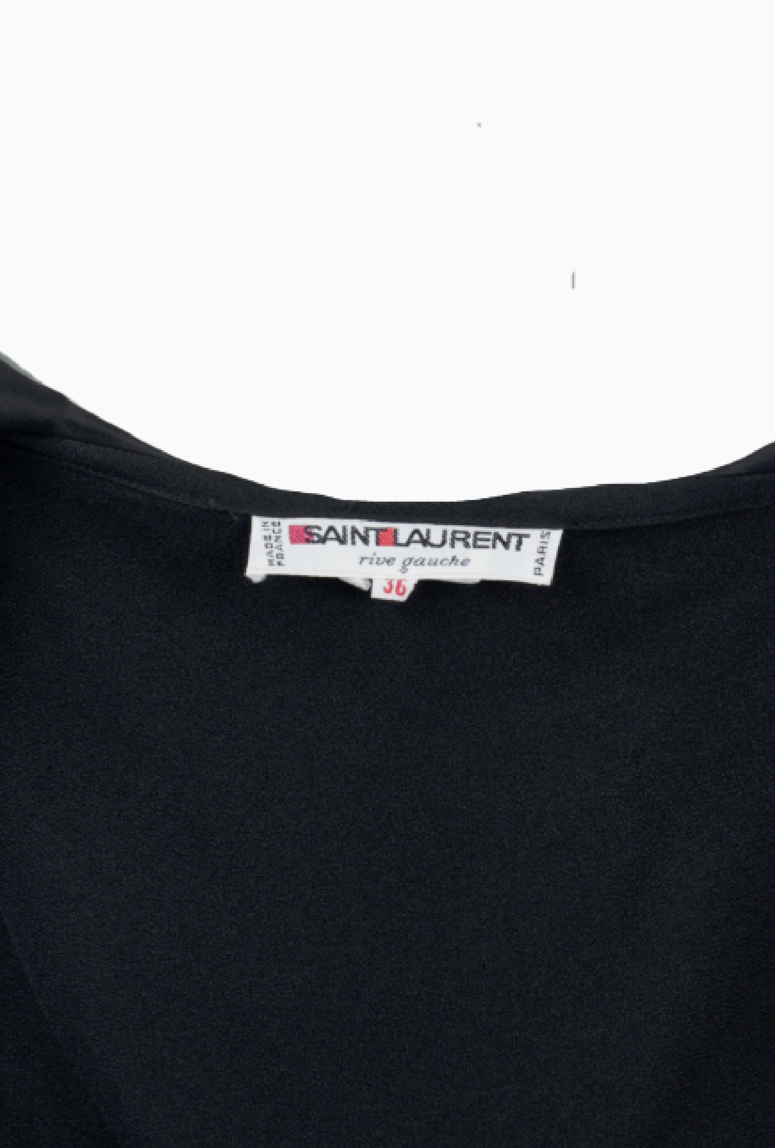 Robe Chanel Volants Noir FW1994 Par Karl Lagerfeld