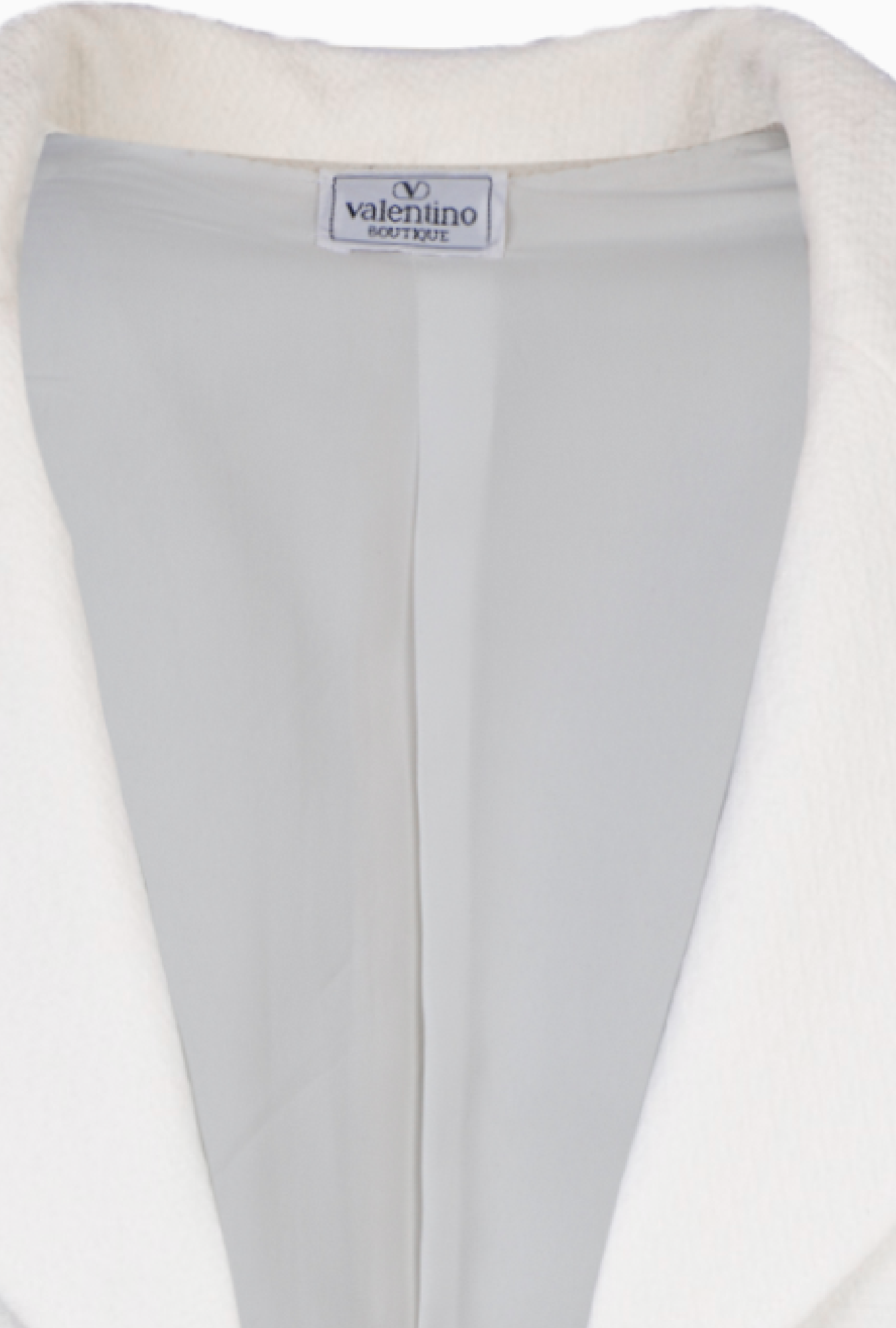 Ensemble Valentino Pantalon Tailoring Ivoire