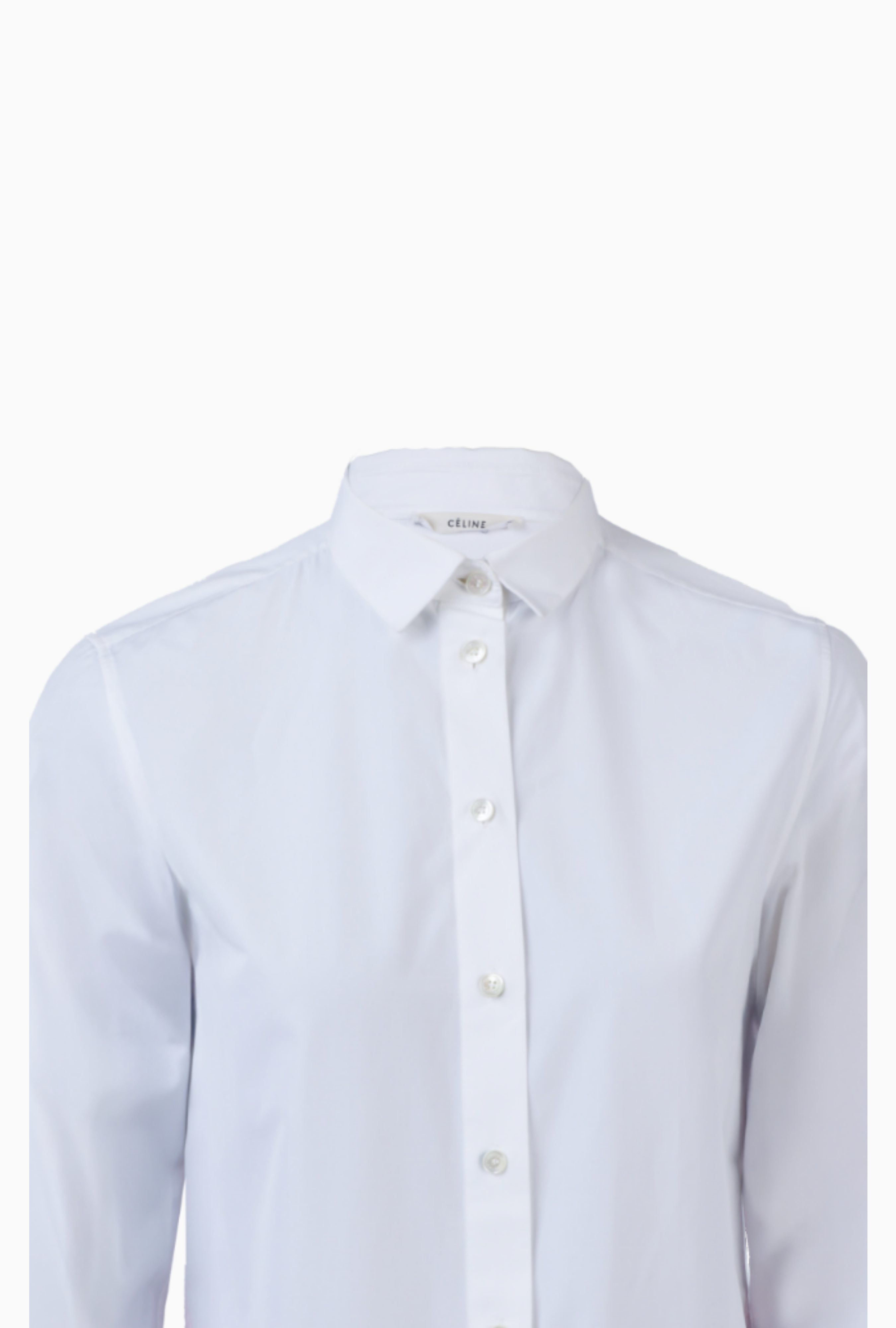 Chemise Céline Blush & White