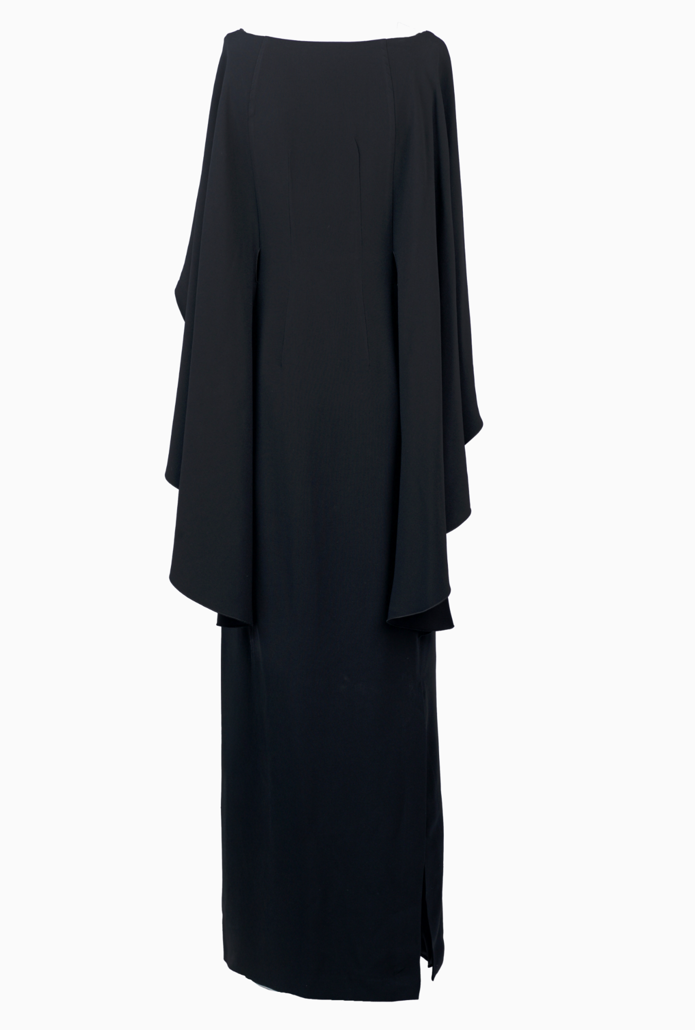 Robe Alberta Ferretti Drapé Fluide Noir