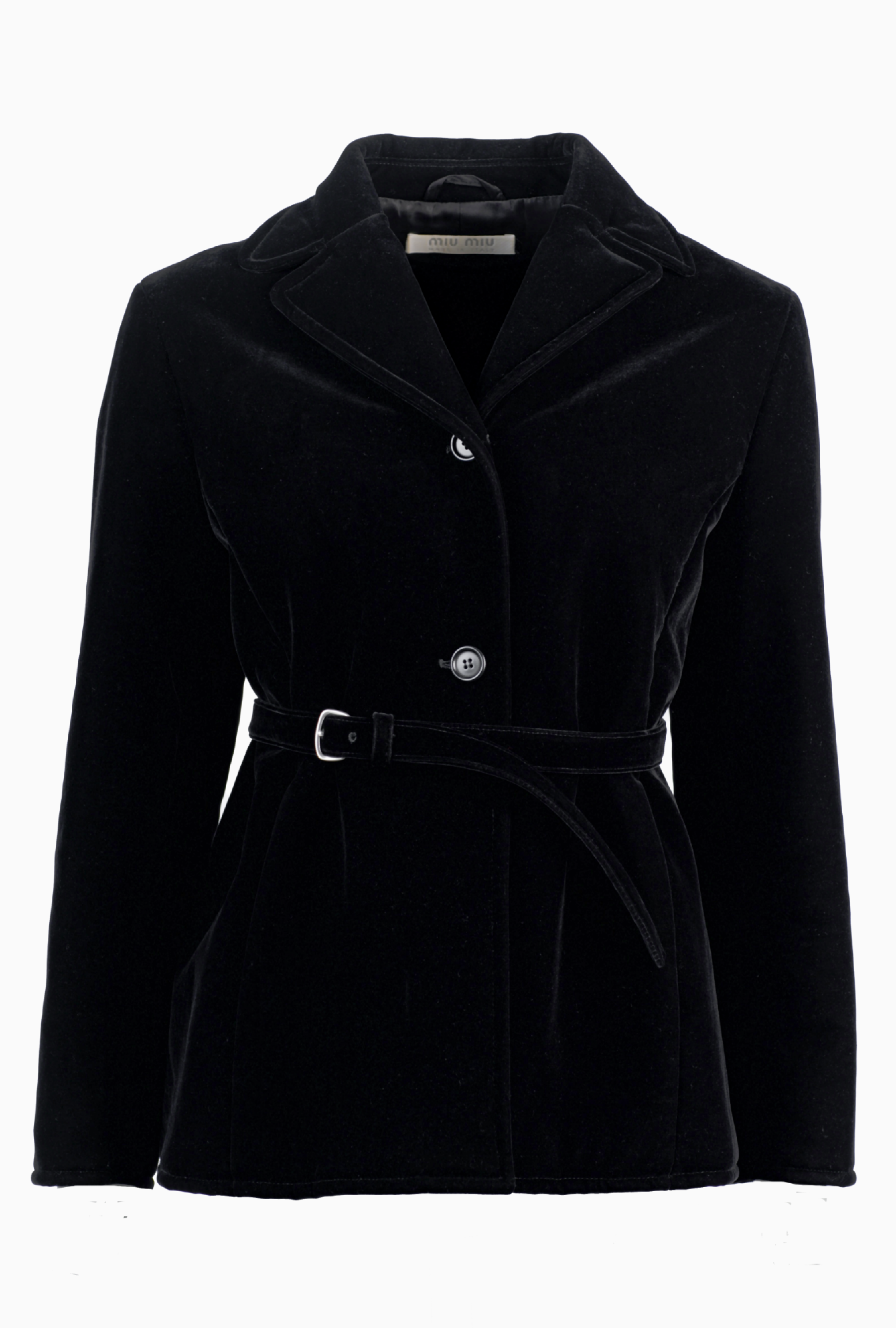 Miu Miu jacket Black Belted FW1997