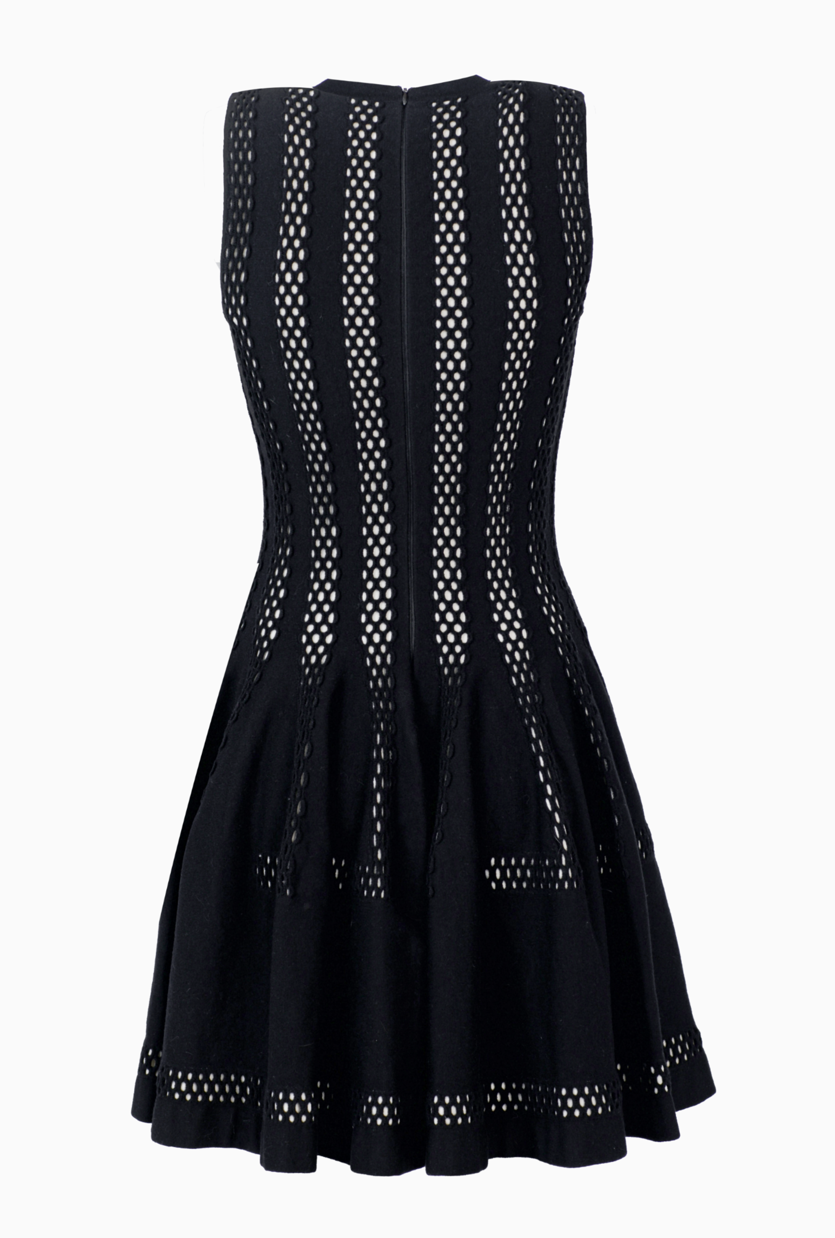 Robe Alaïa Maille Ajourée Fall2013