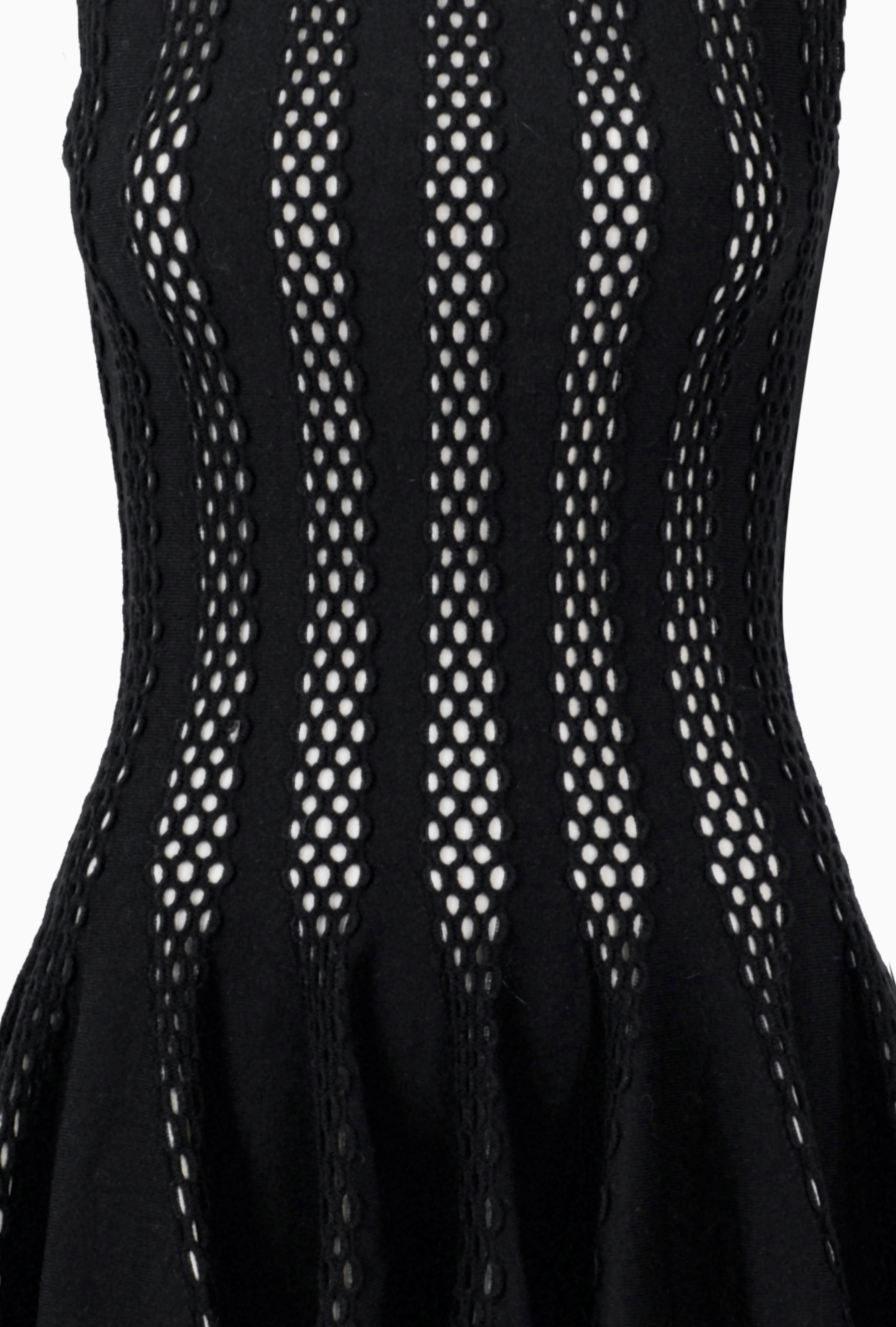 Robe Alaïa Maille Ajourée Fall2013
