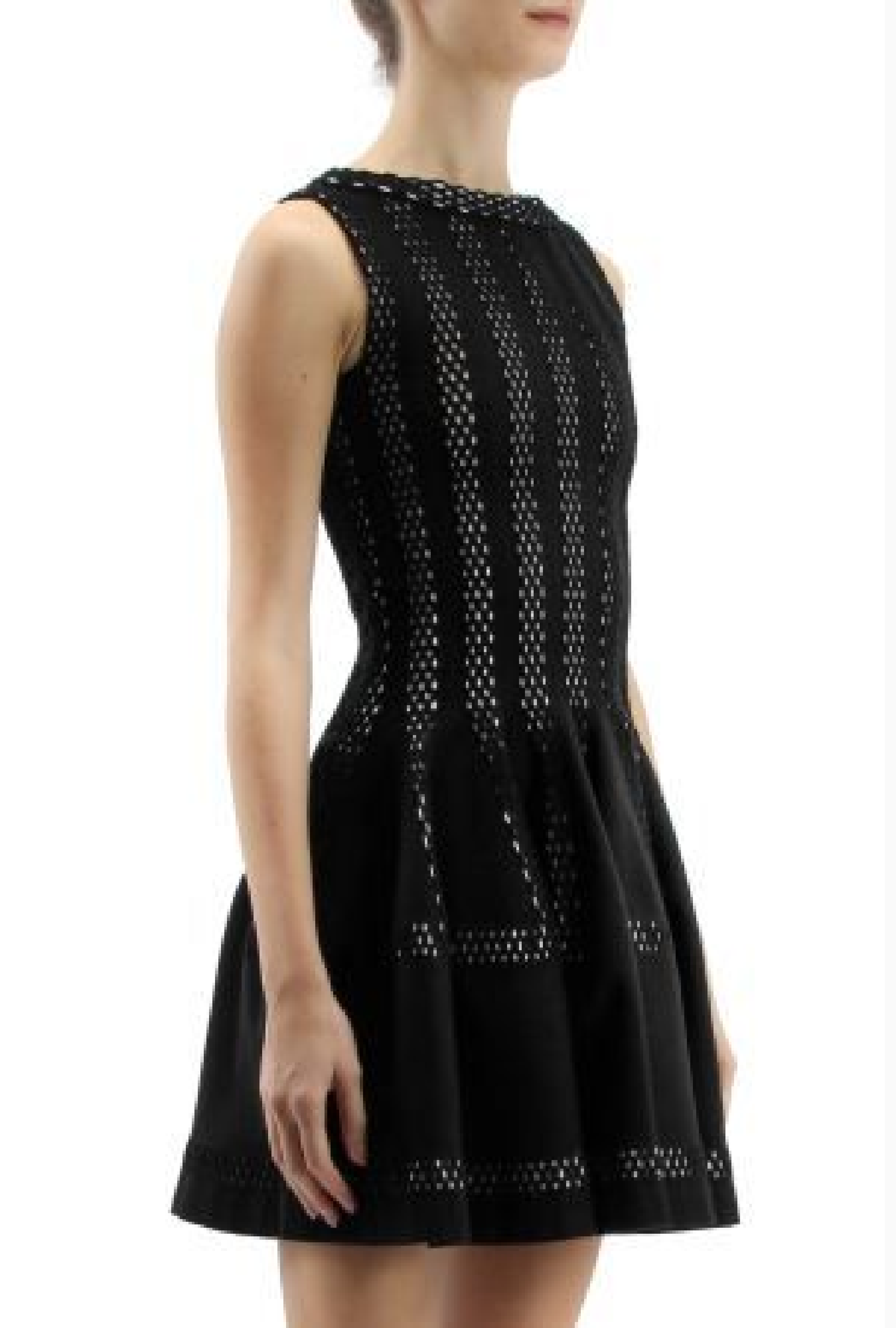 Robe Alaïa Maille Ajourée Fall2013