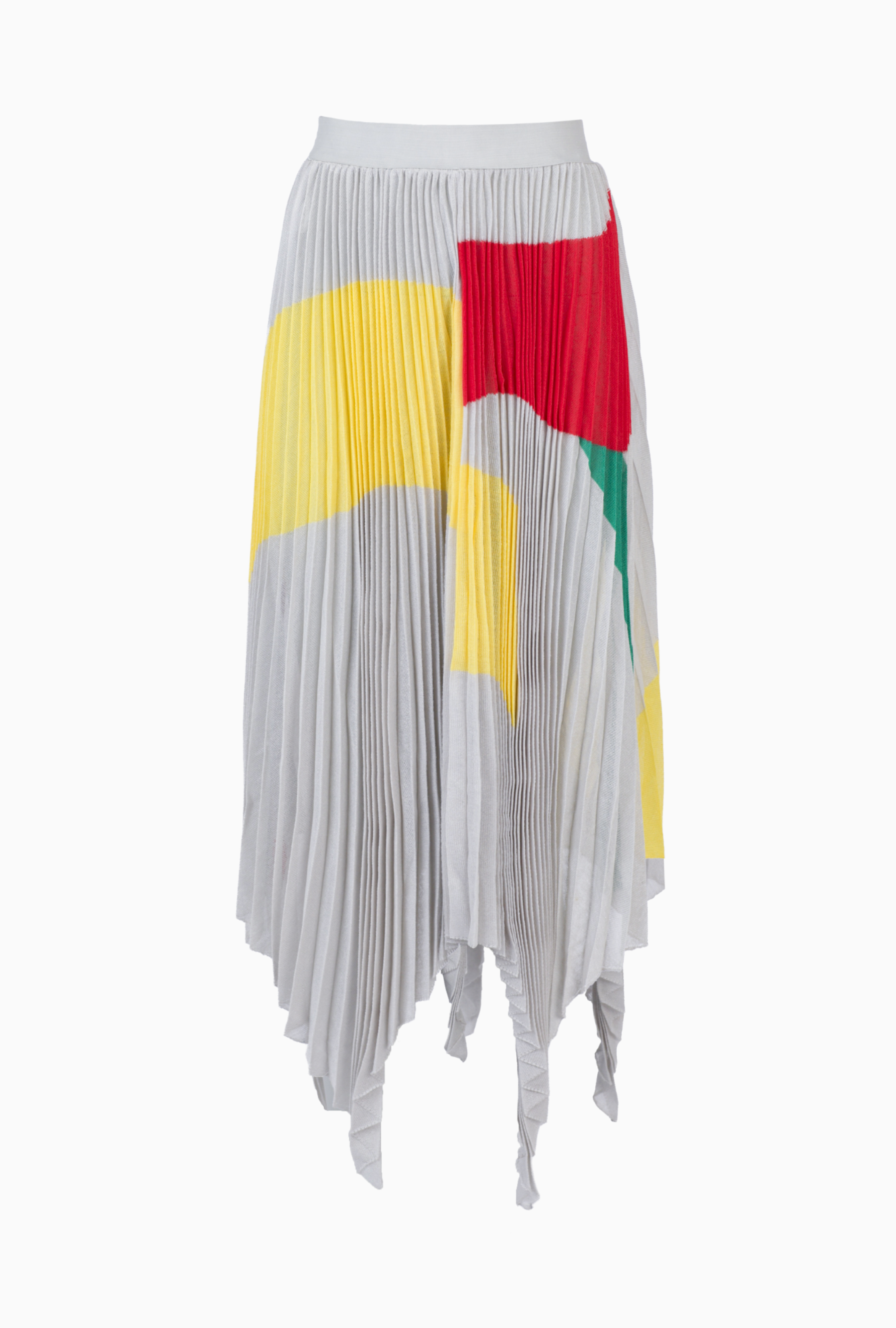 Jupe Céline,  Plissée Graphique SS2018 Par Phoebe Philo