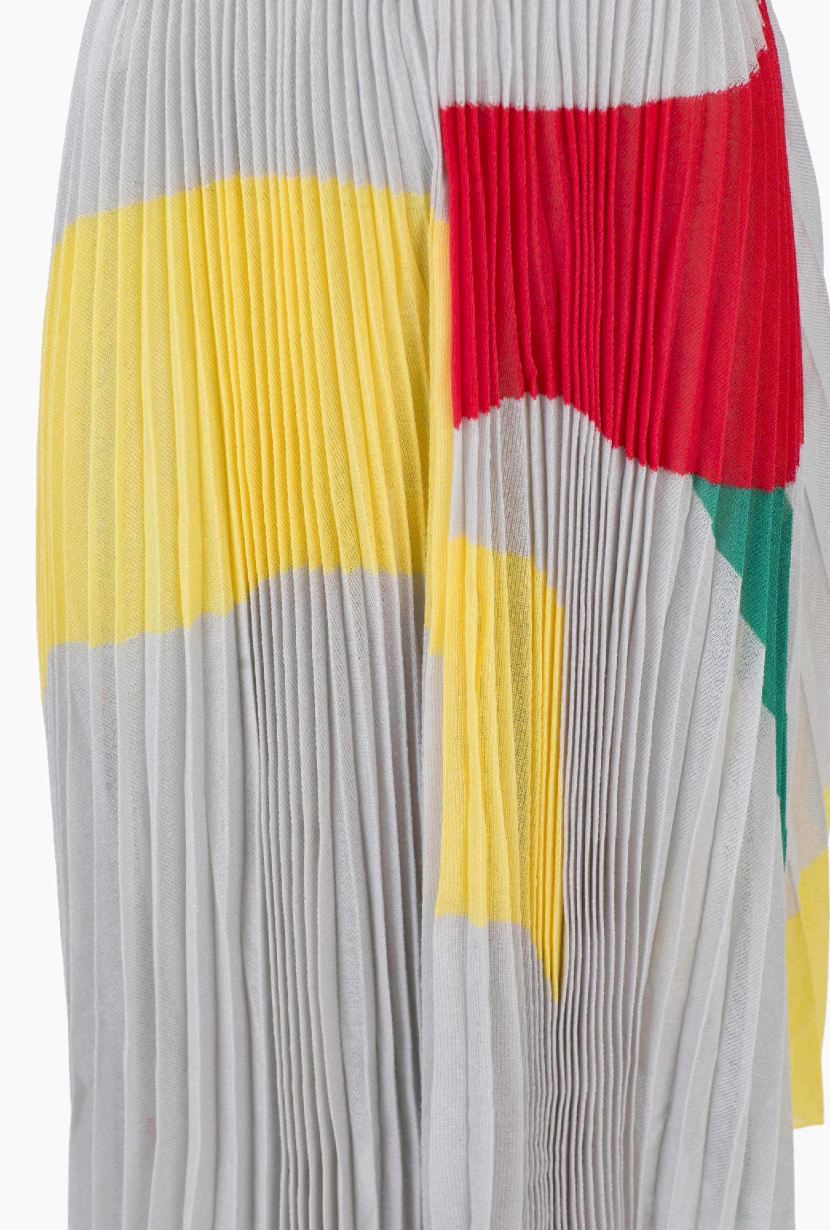 Jupe Céline,  Plissée Graphique SS2018 Par Phoebe Philo