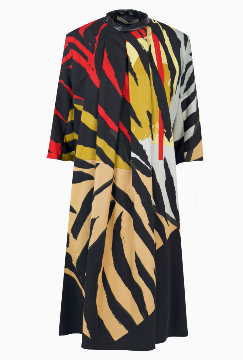 Robe Balenciaga, Printed Pre Fall 2012