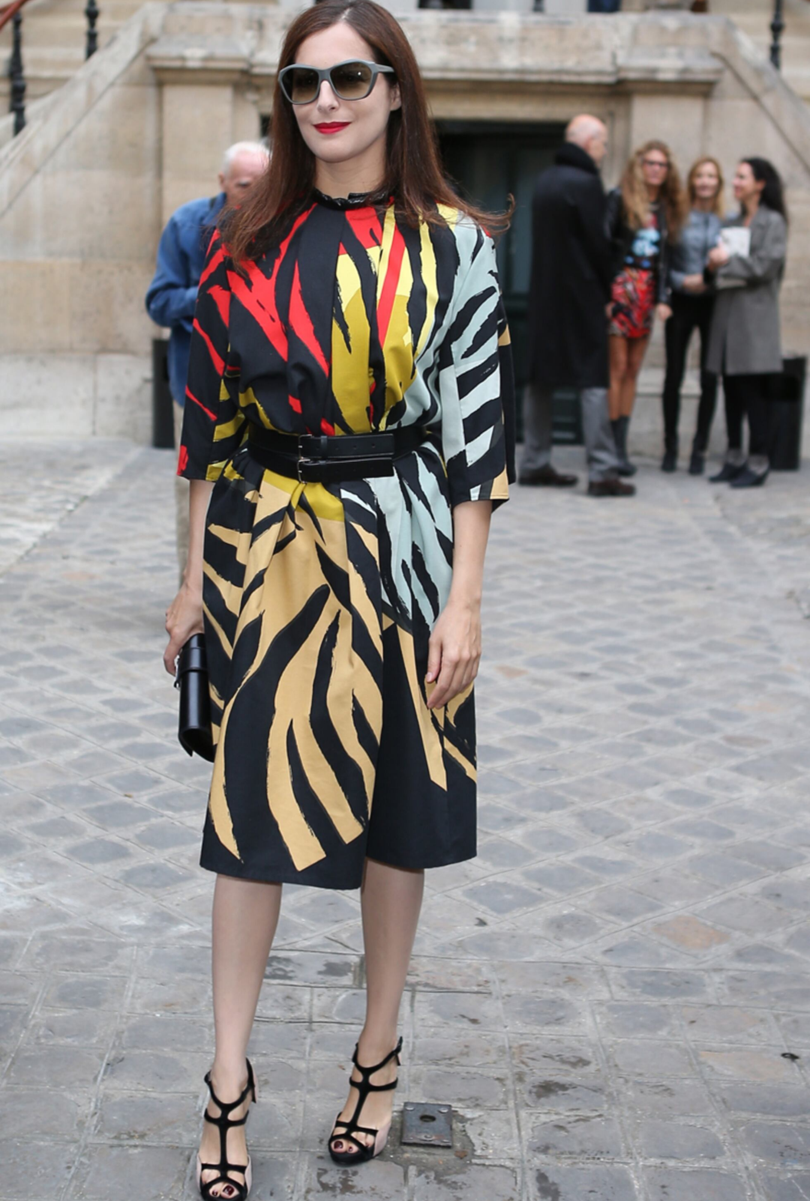 Robe Balenciaga, Printed Pre Fall 2012