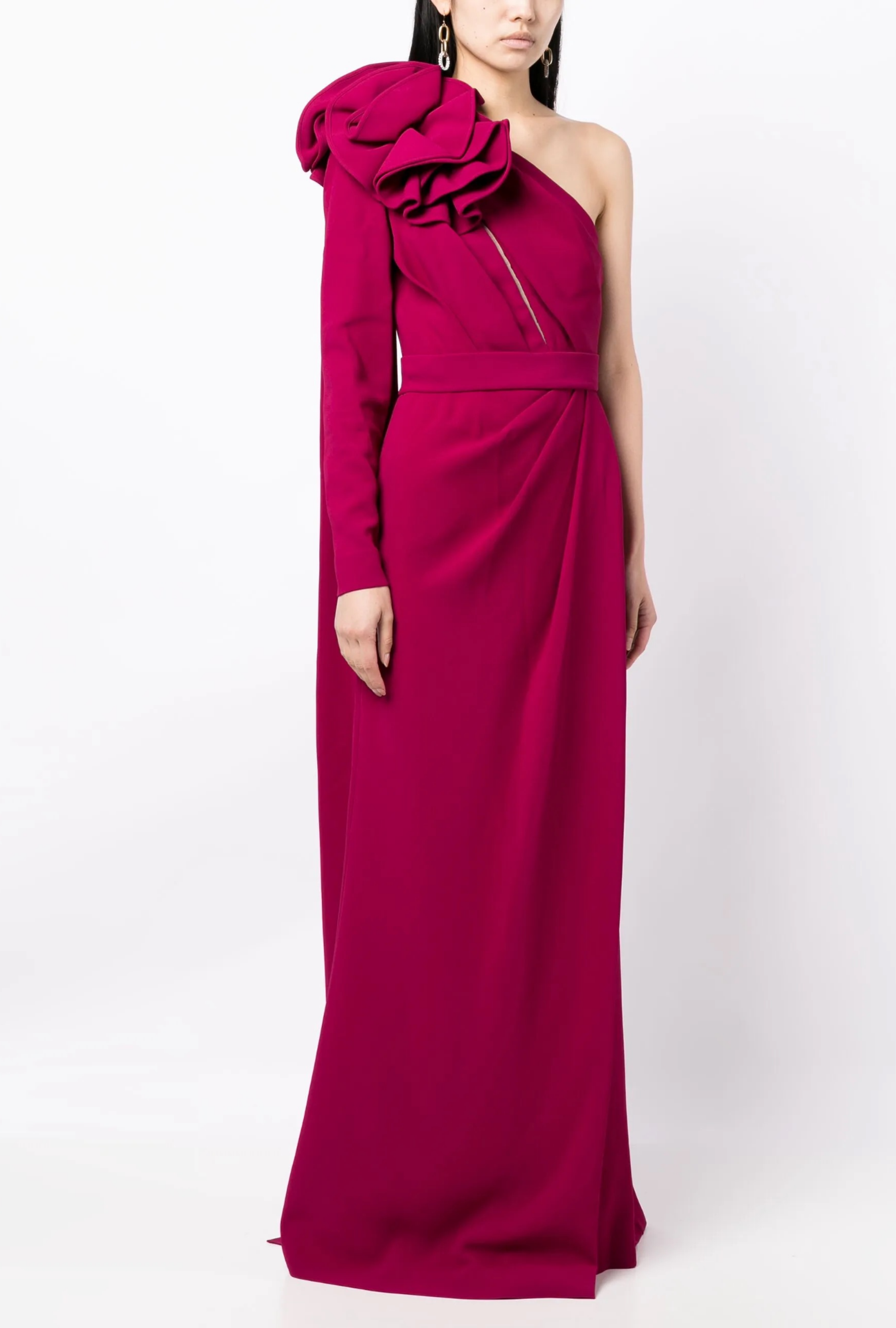 Robe Elie Saab,  Épaule Florale