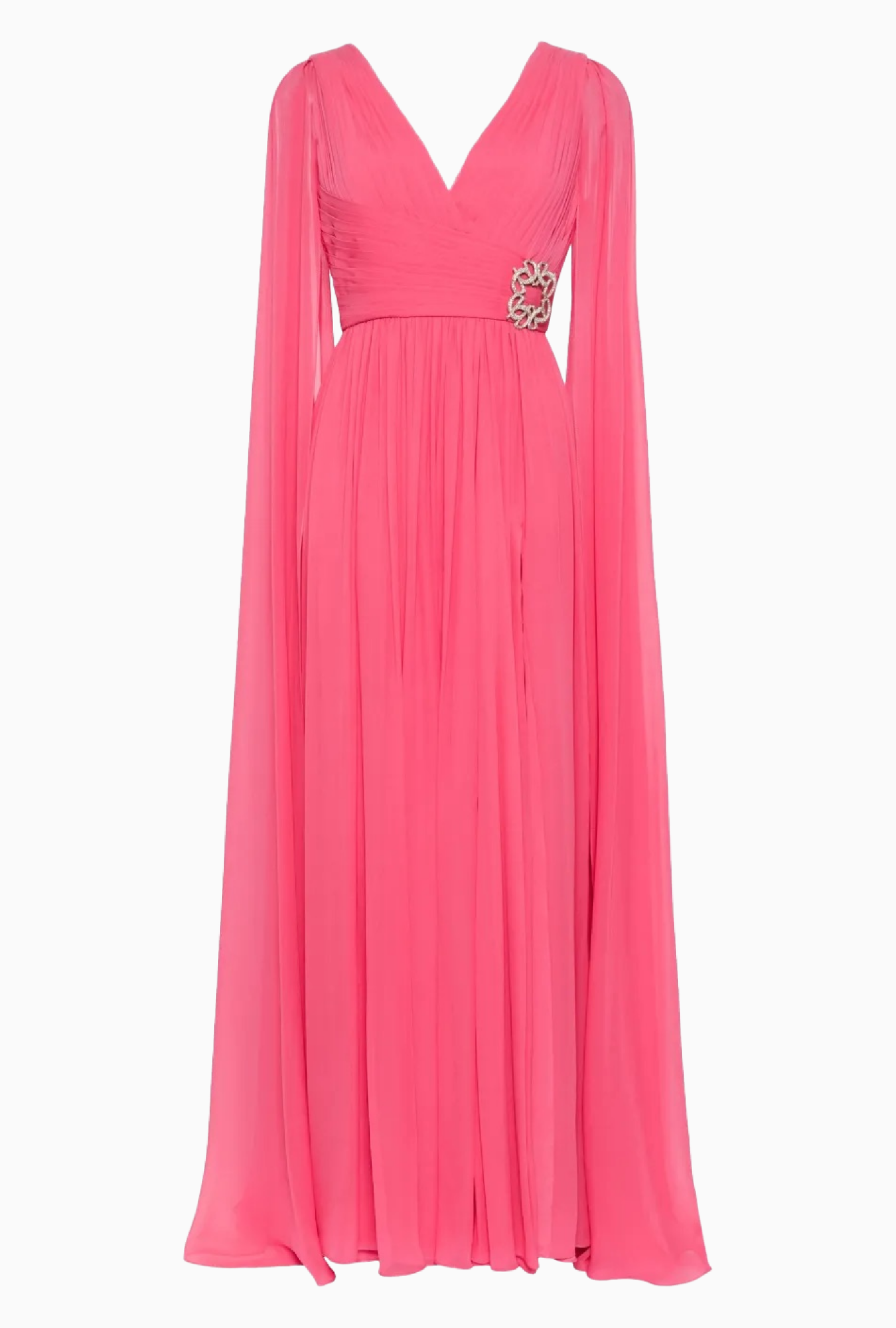 Robe Elie Saab, Mousseline Rose Bijou SS2024