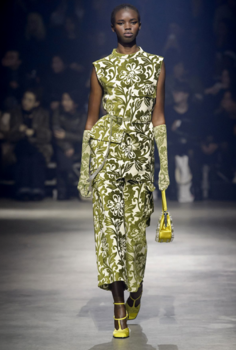 Tunique Kenzo Broderies Velours FW2018