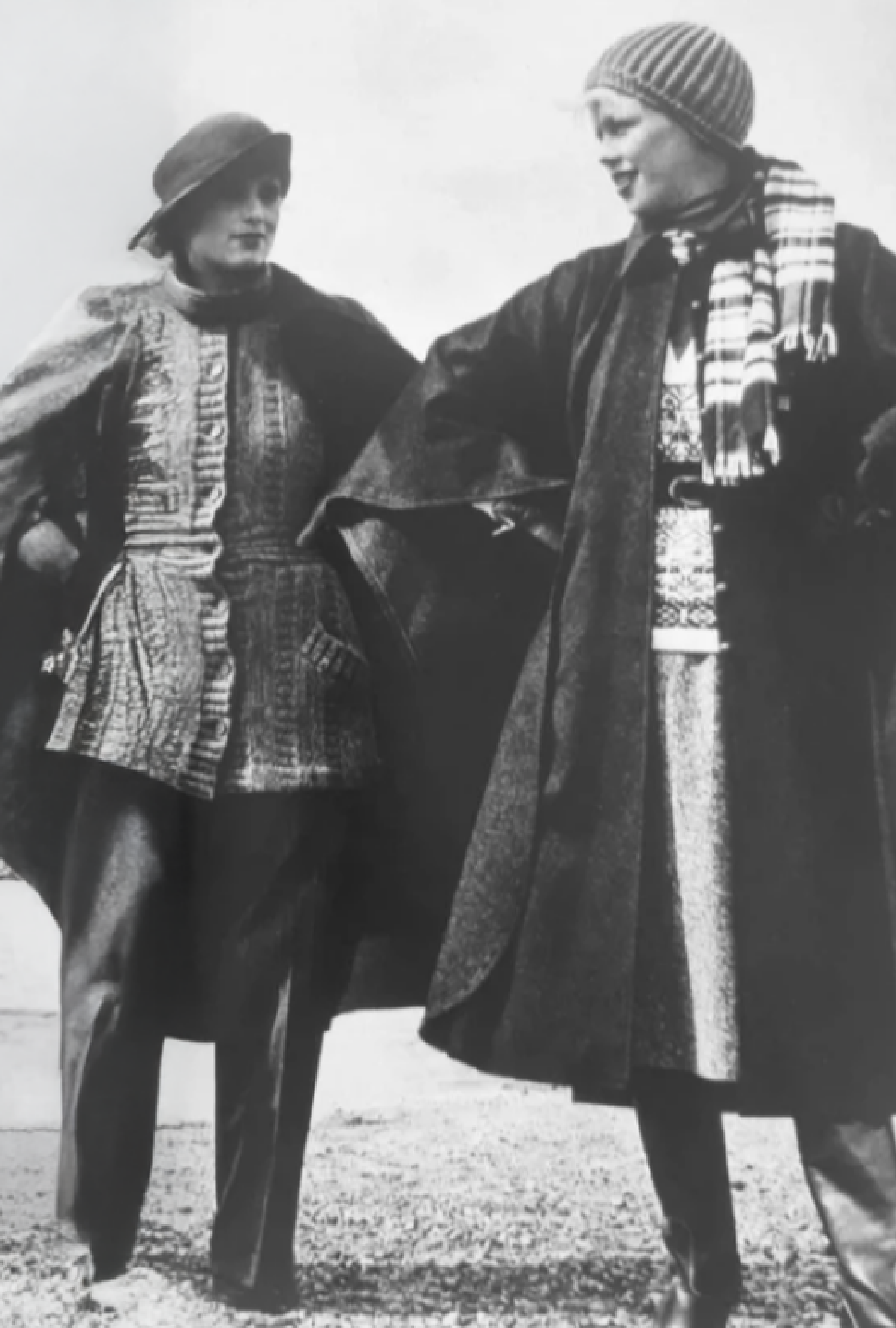 Manteau Yves Saint Laurent Cape Drapé Bleu Nuit Rive Gauche FW1975-76