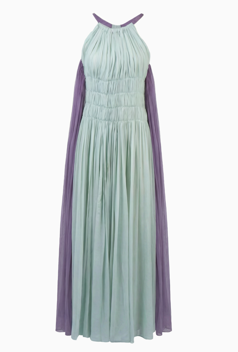 Vintage Two-Tone Airy Dress