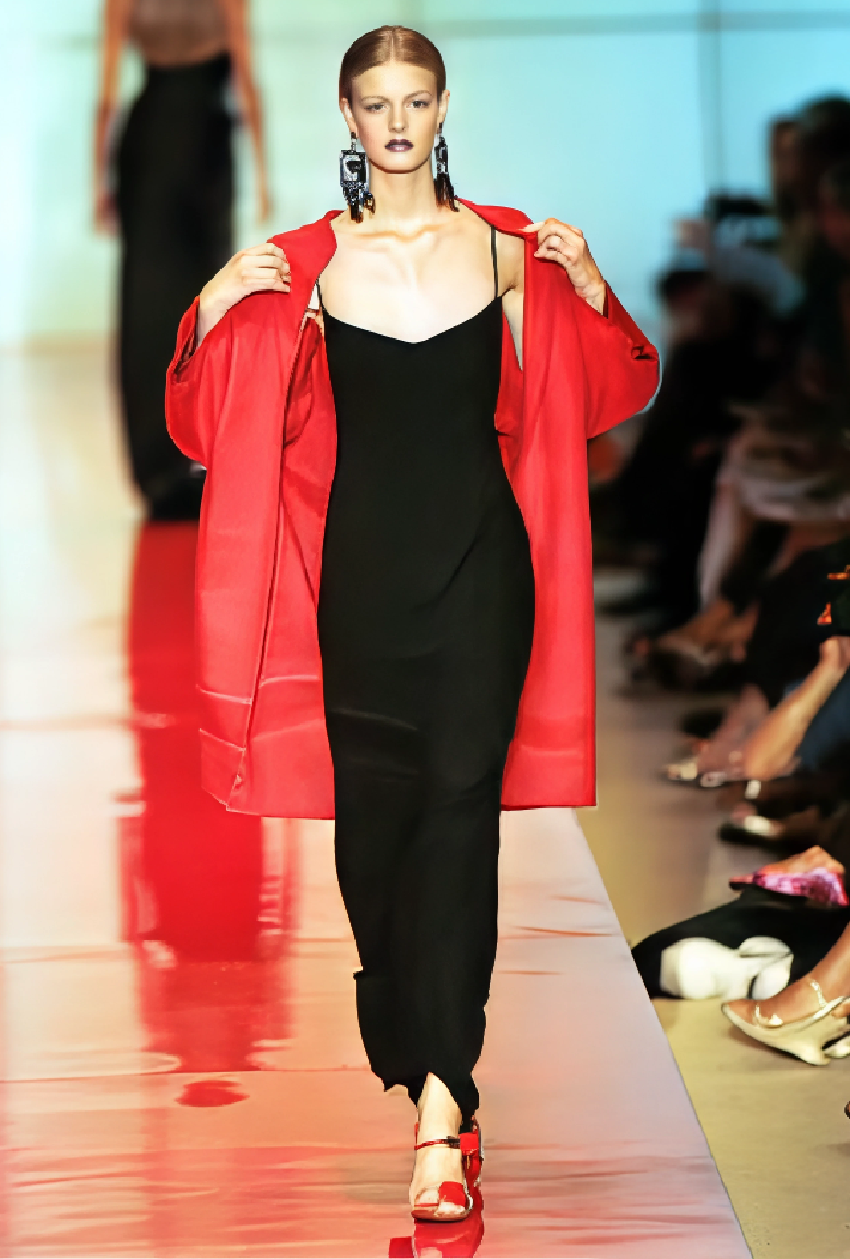 Robe Valentino Noeud Drapé FW1999