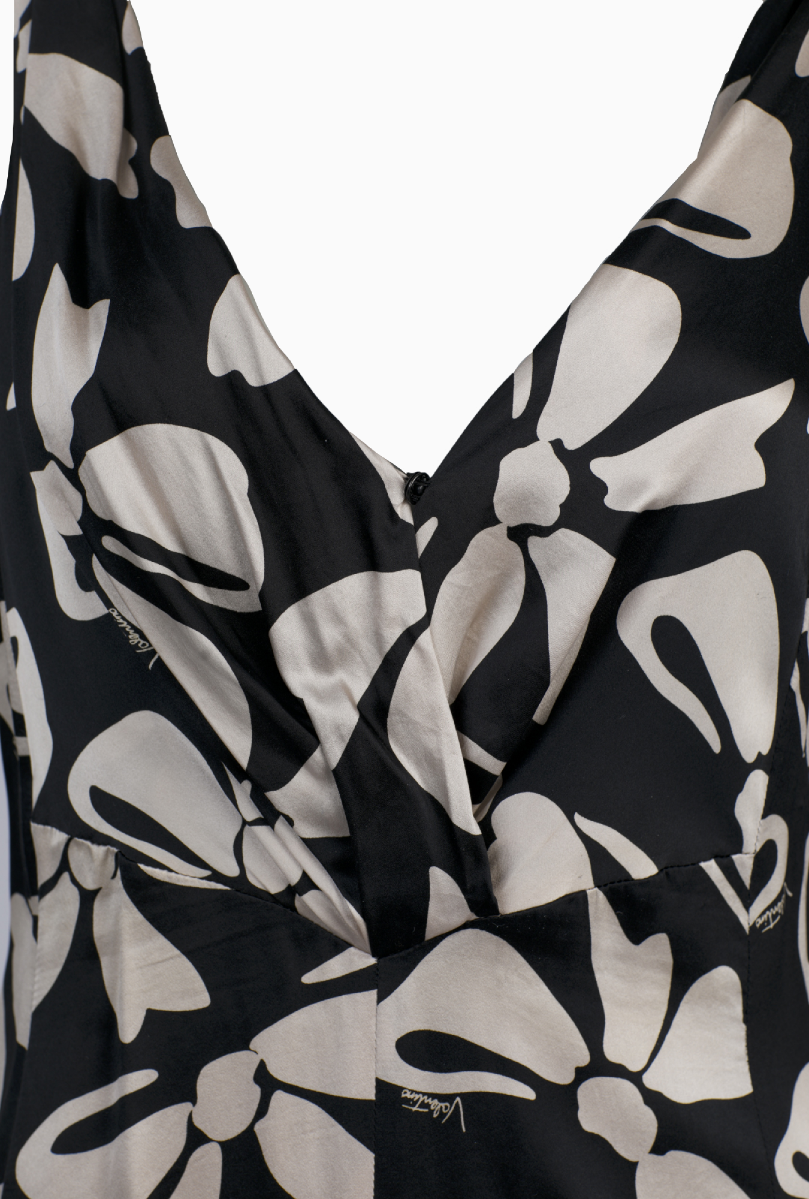 Valentino Floral Print Dress SS2001