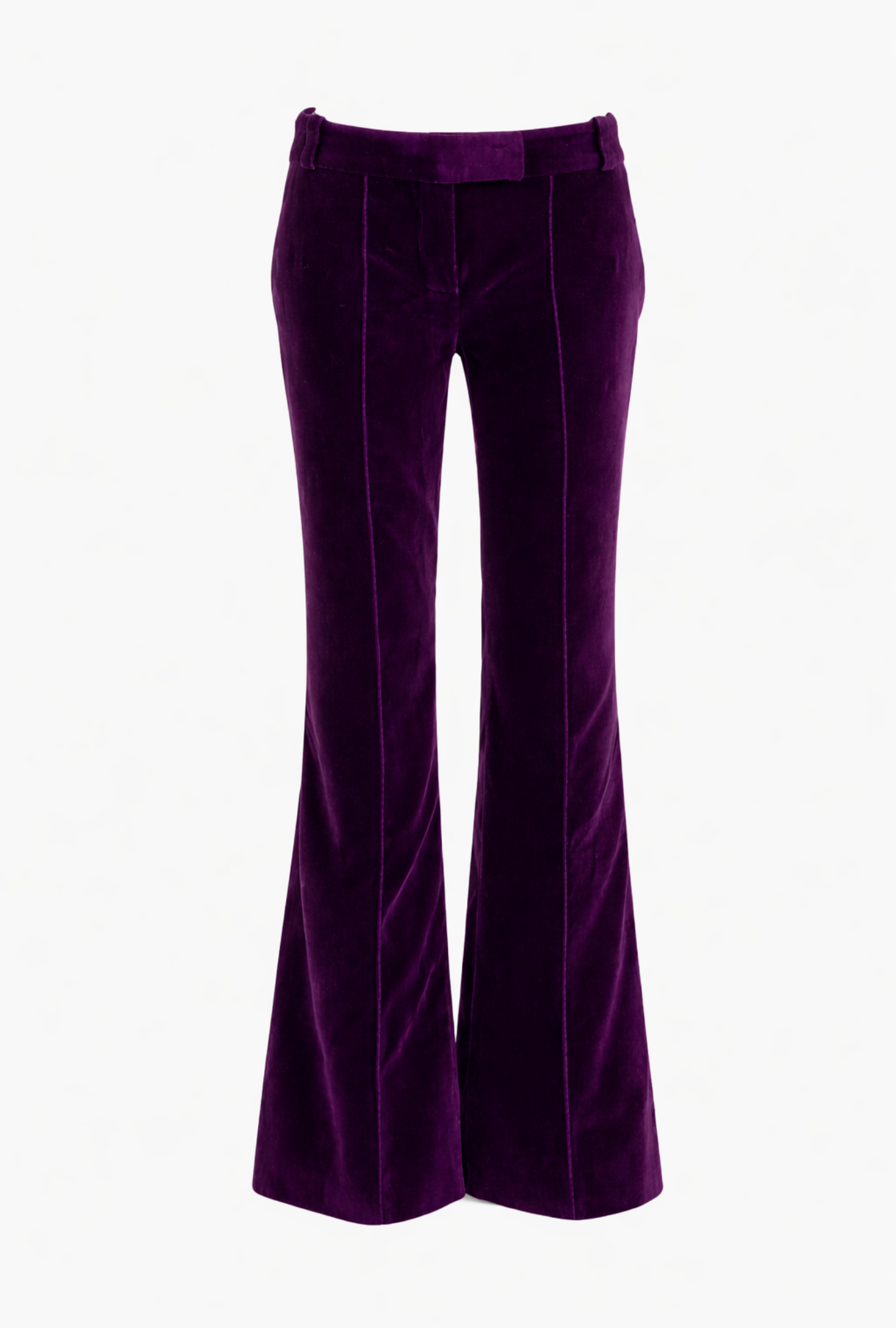 Pantalon Chloé  Velours Prune FW2003 by Phoebe Philo