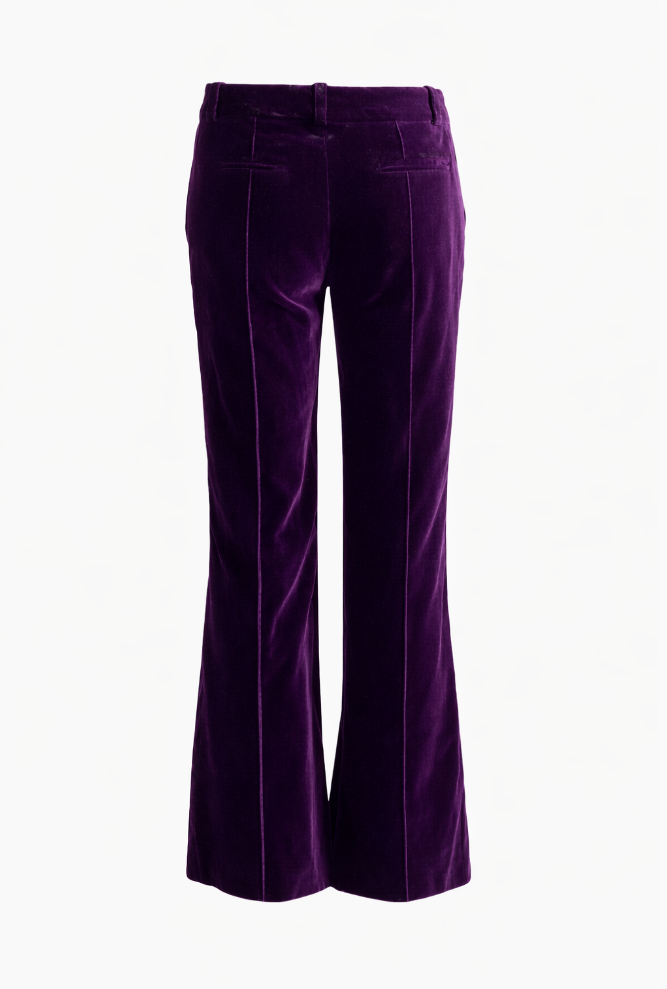 Chloé Trousers Prune Velvet FW2003 by Phoebe Philo