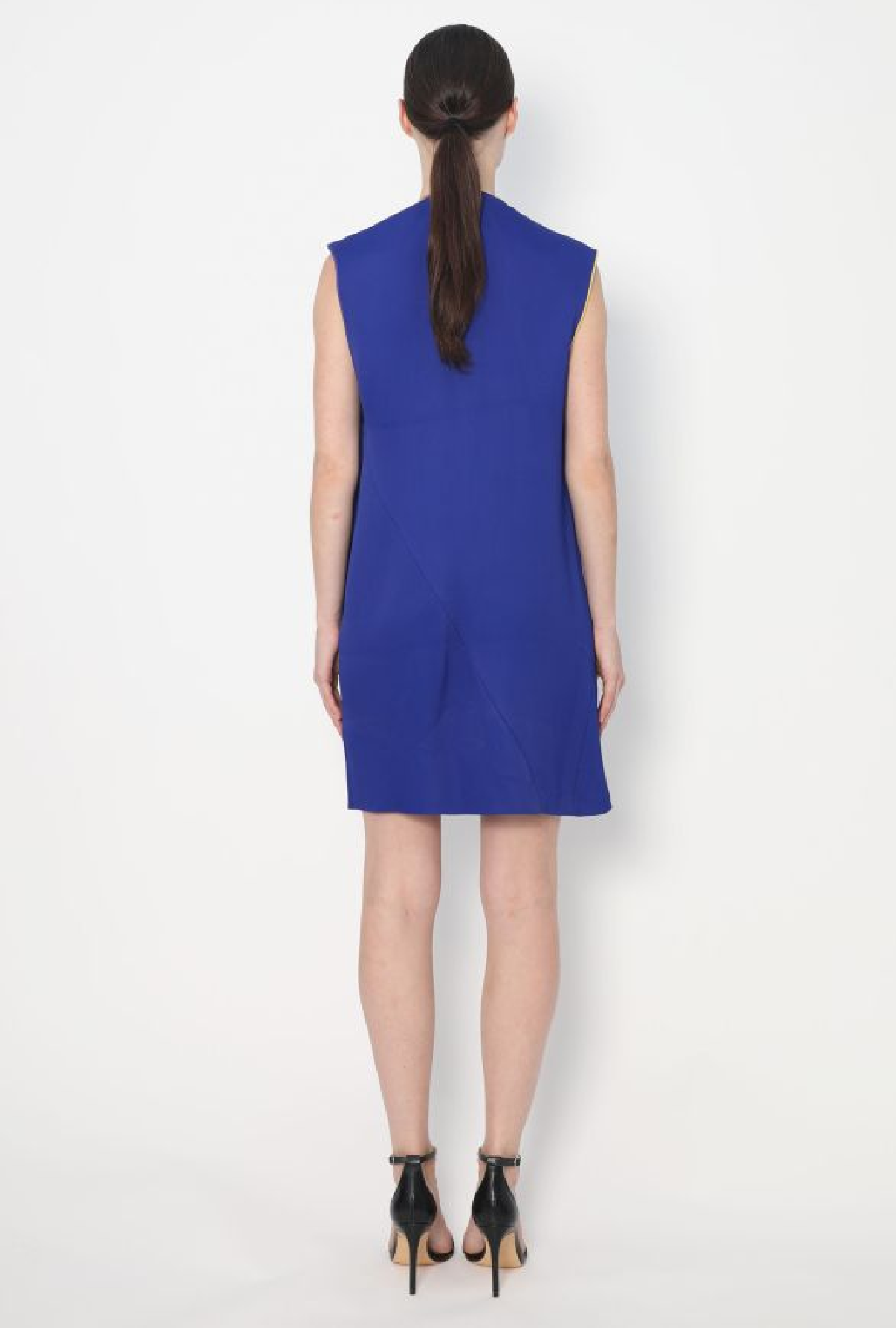 Robe Céline Bleu SS2014 Par Phoebe Philo