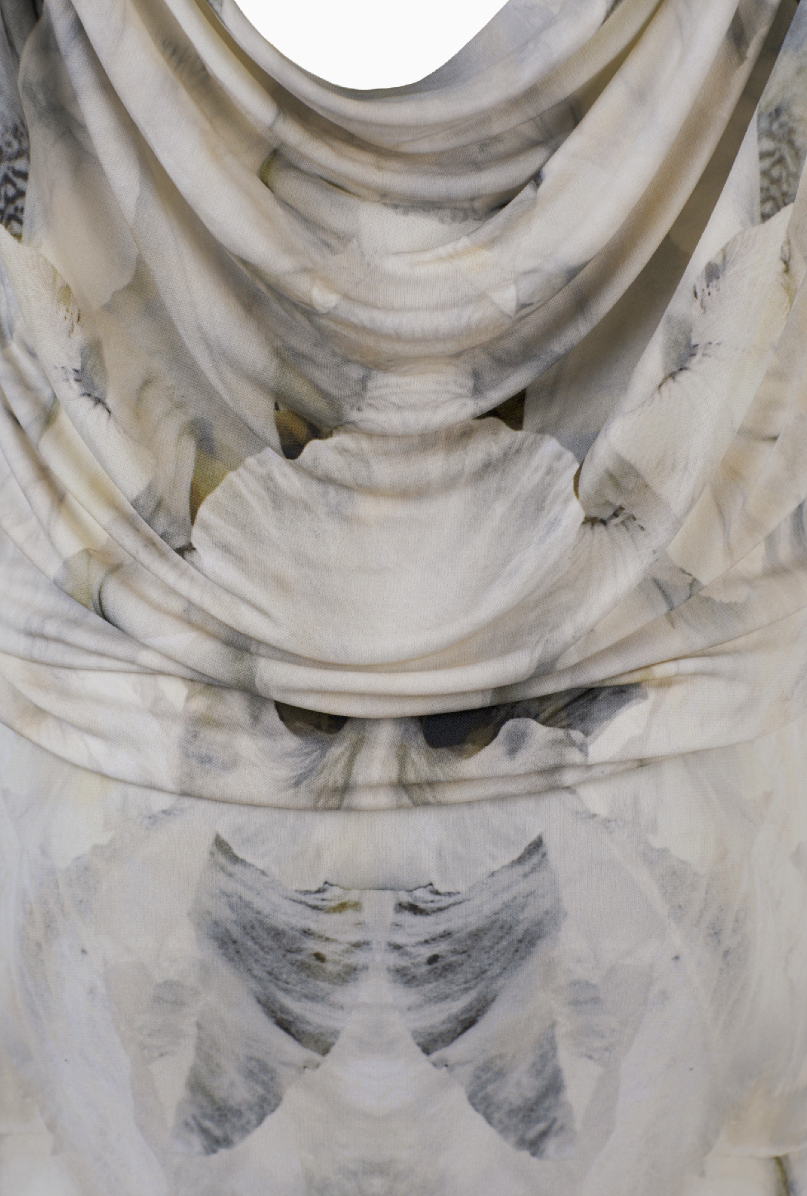 Robe Alexander Mcqueen Print FALL2010