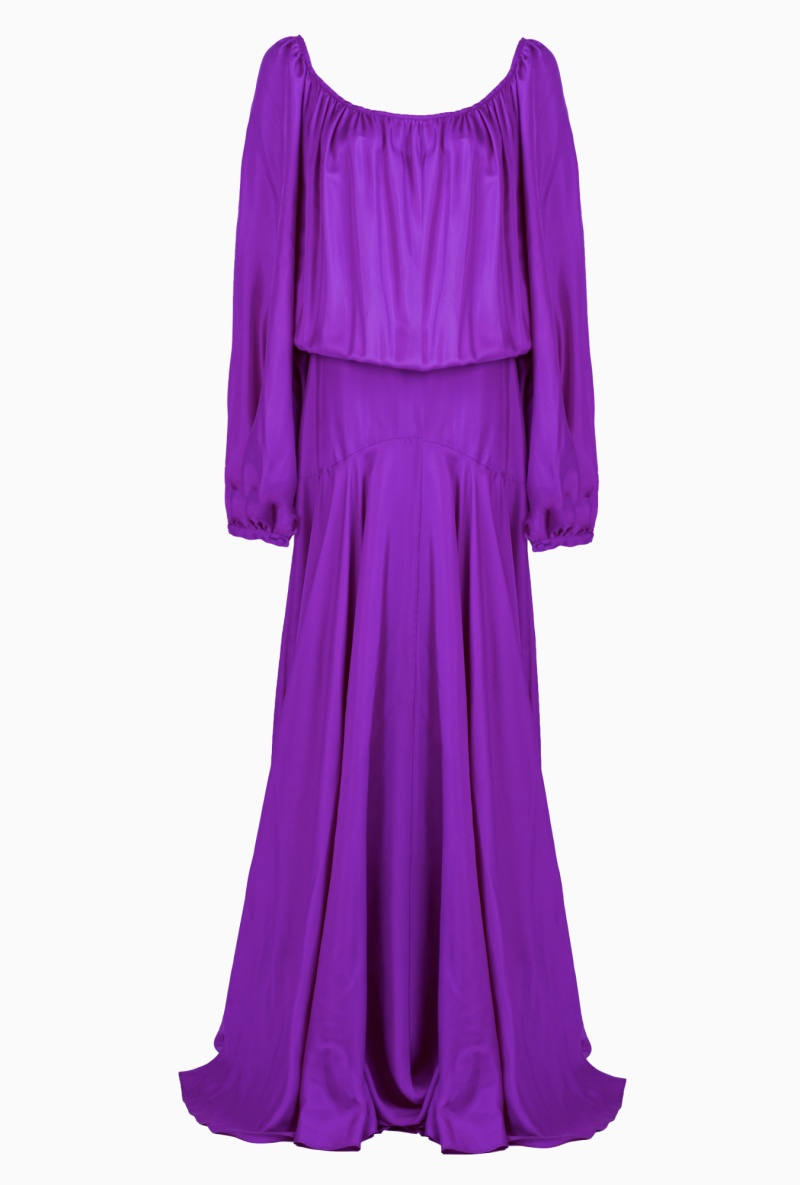 Robe Oud Paris Purple Silk