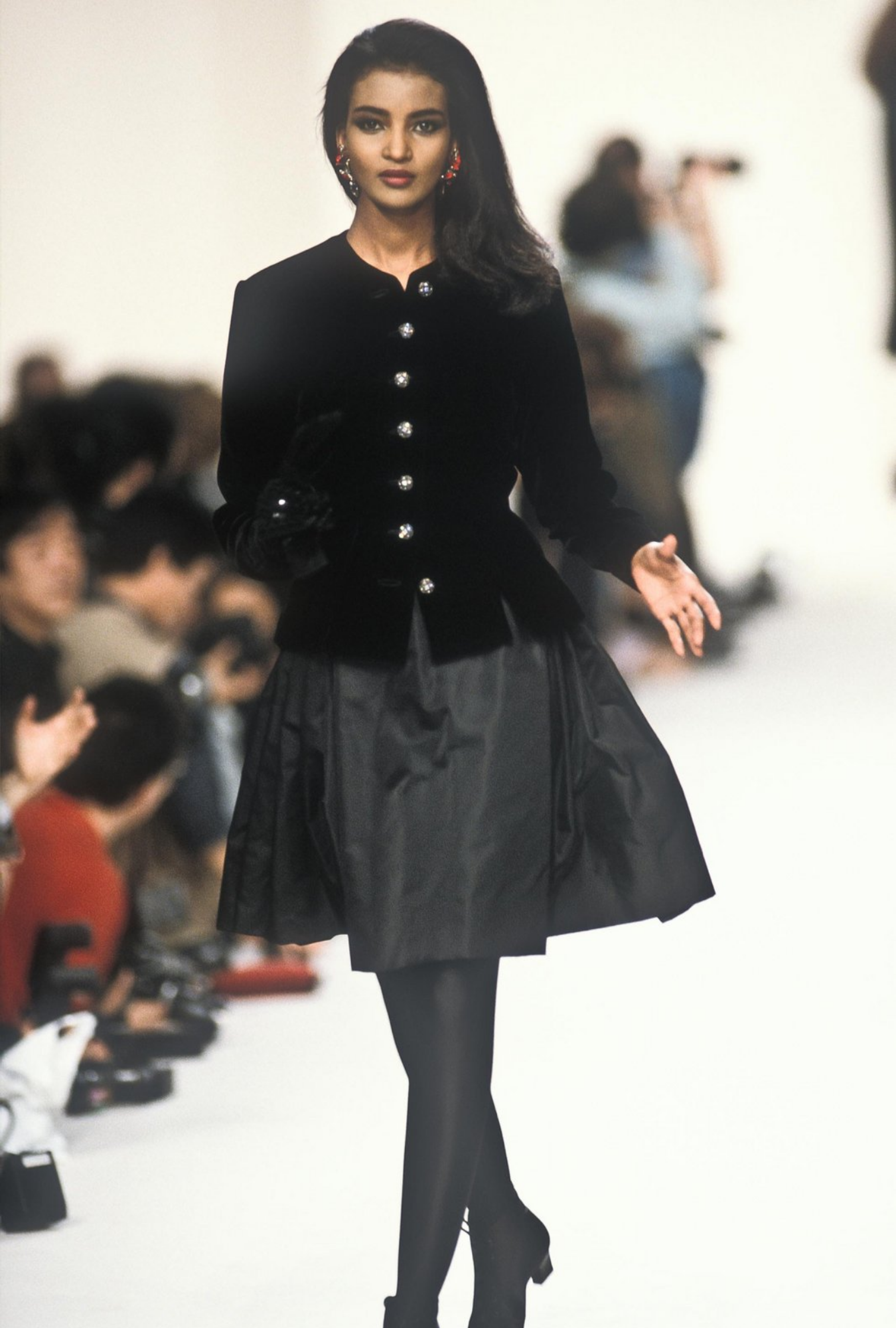 Yves Saint Laurent Velours Violet Rive Gauche FW1991