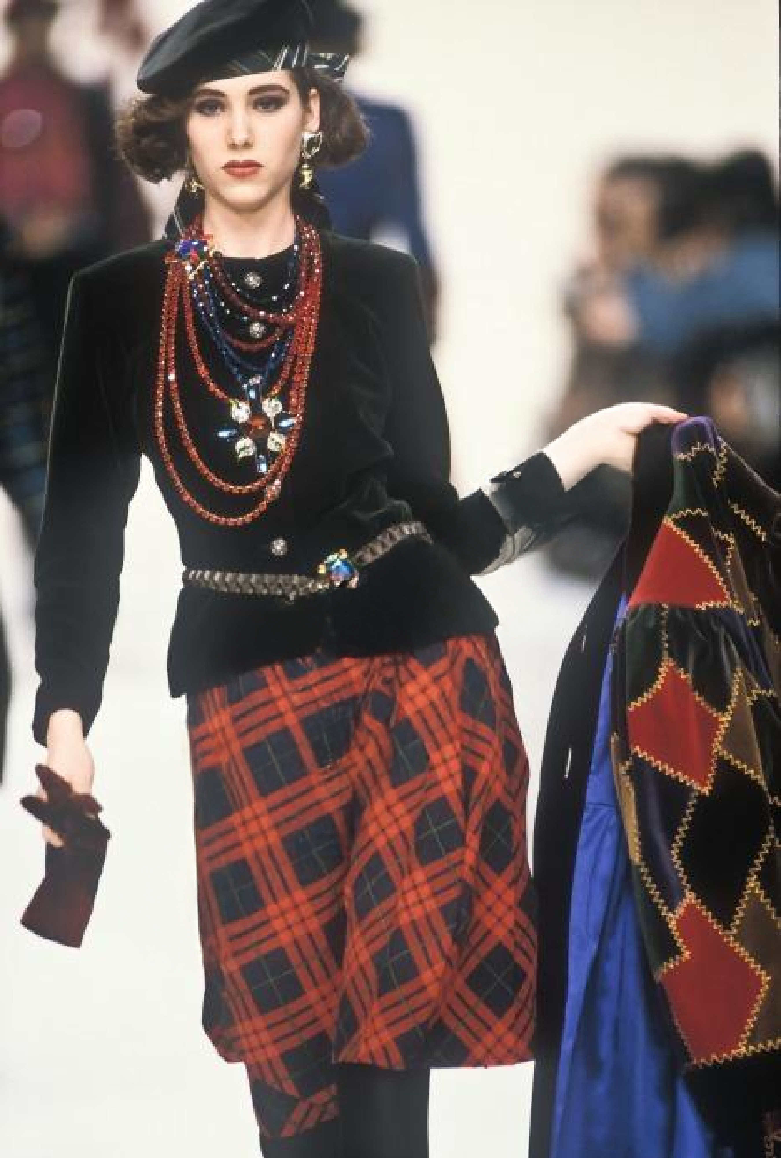 Yves Saint Laurent Velours Violet Rive Gauche FW1991