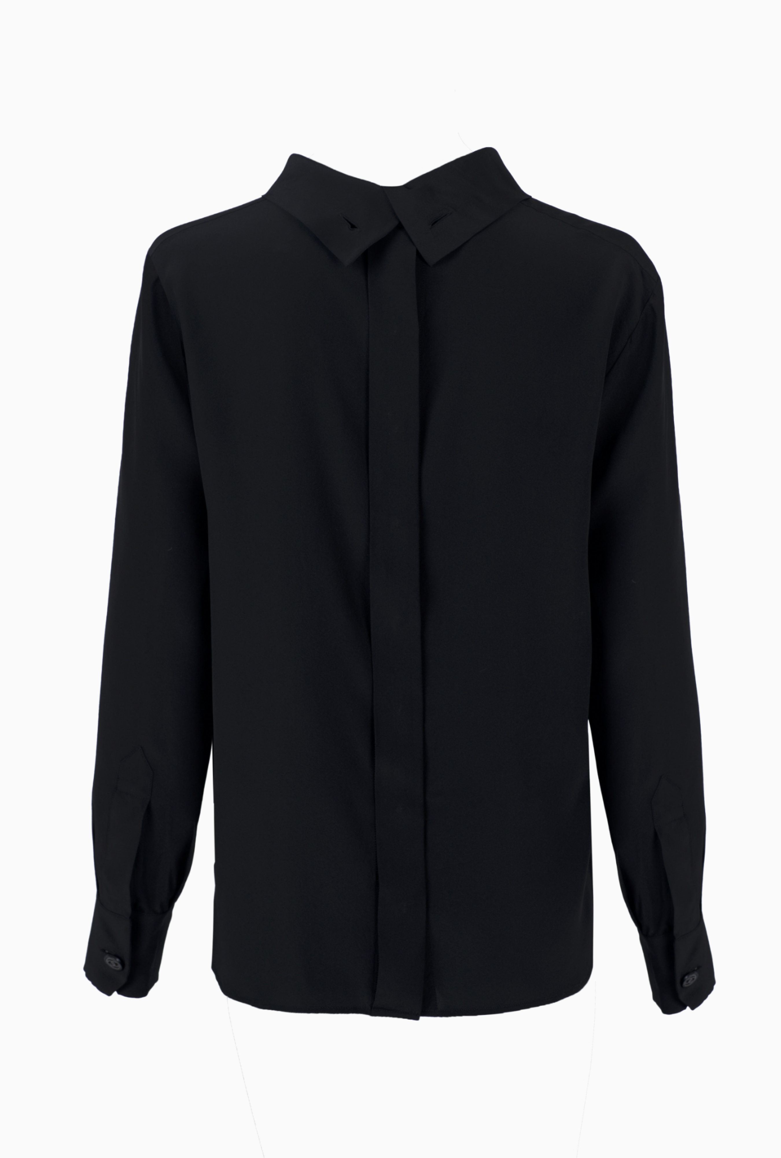 Blouse Chanel Plissée Noire