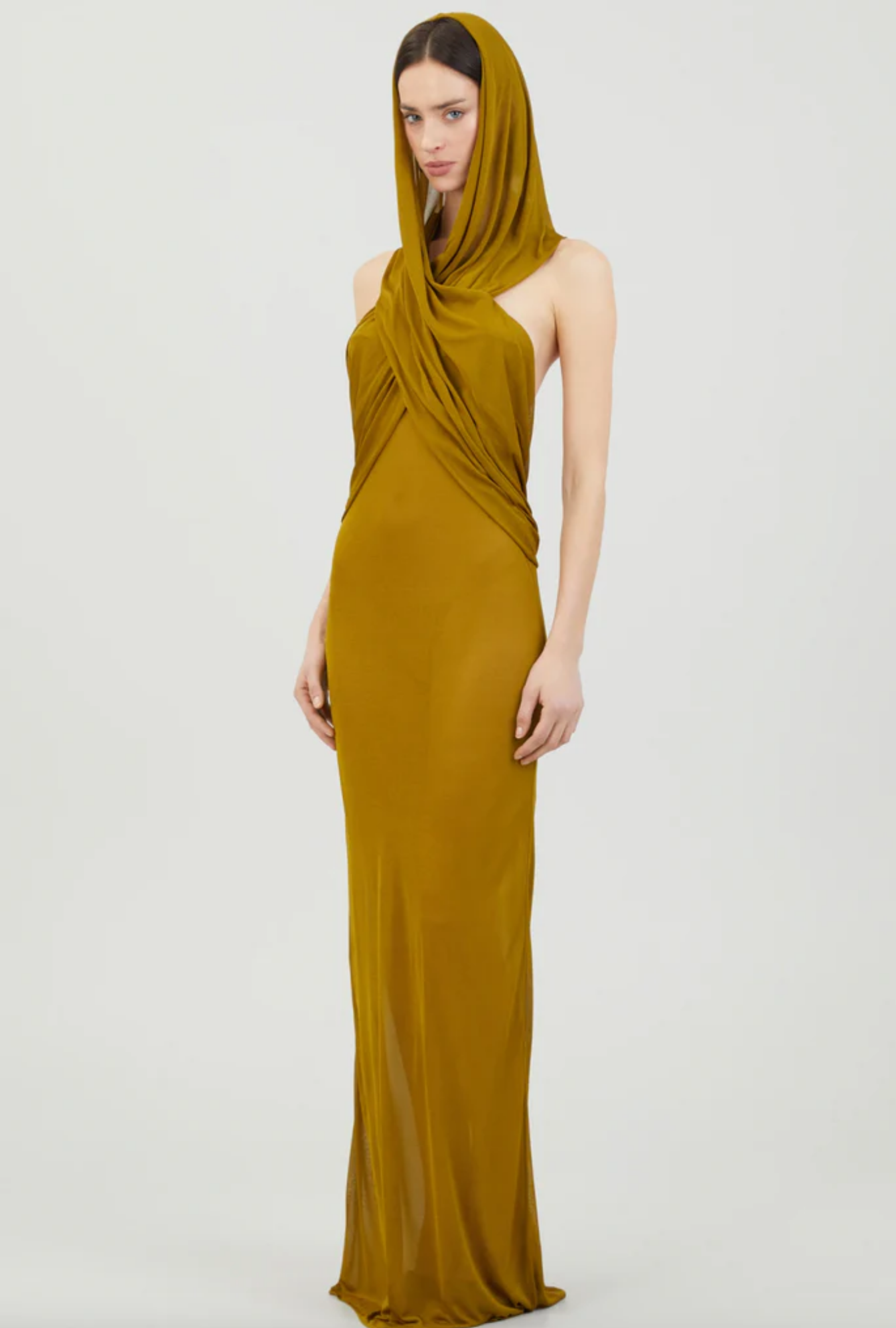 Robe Yves Saint Laurent Drapé Croisé SS2024