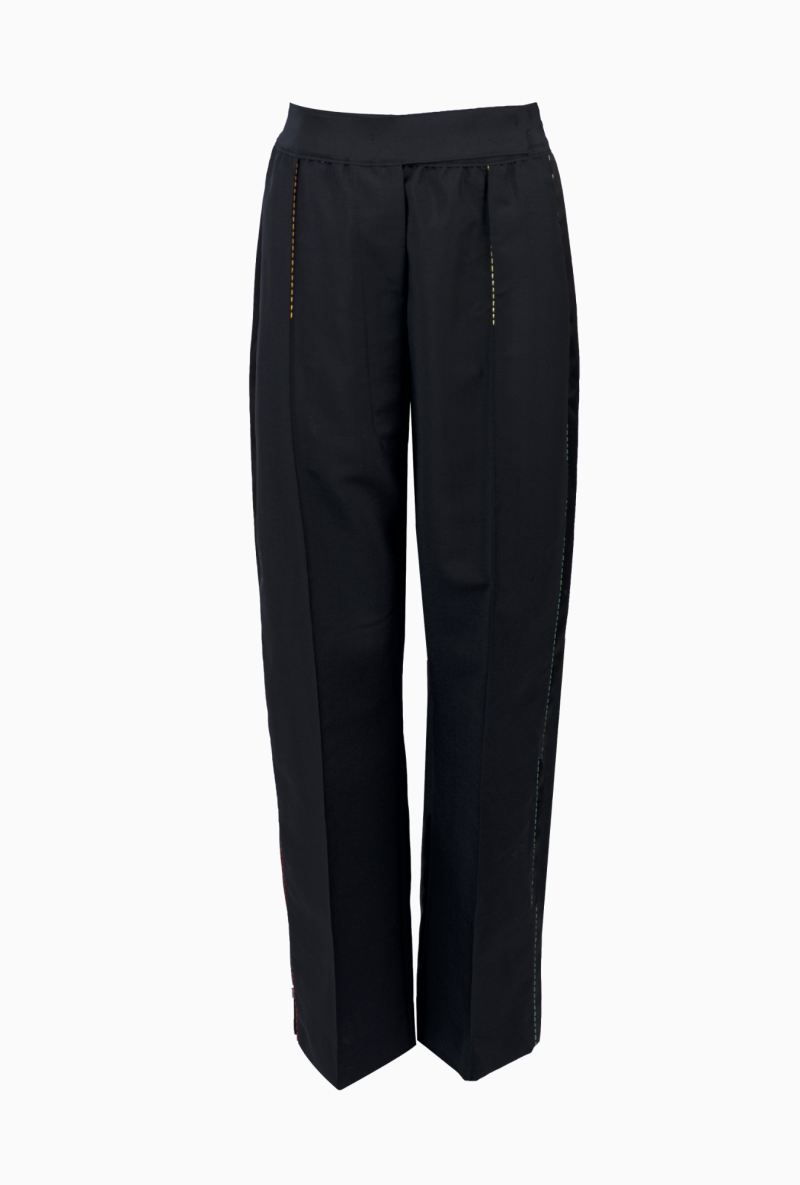 Pantalon Céline Surpiqûres Graphiques