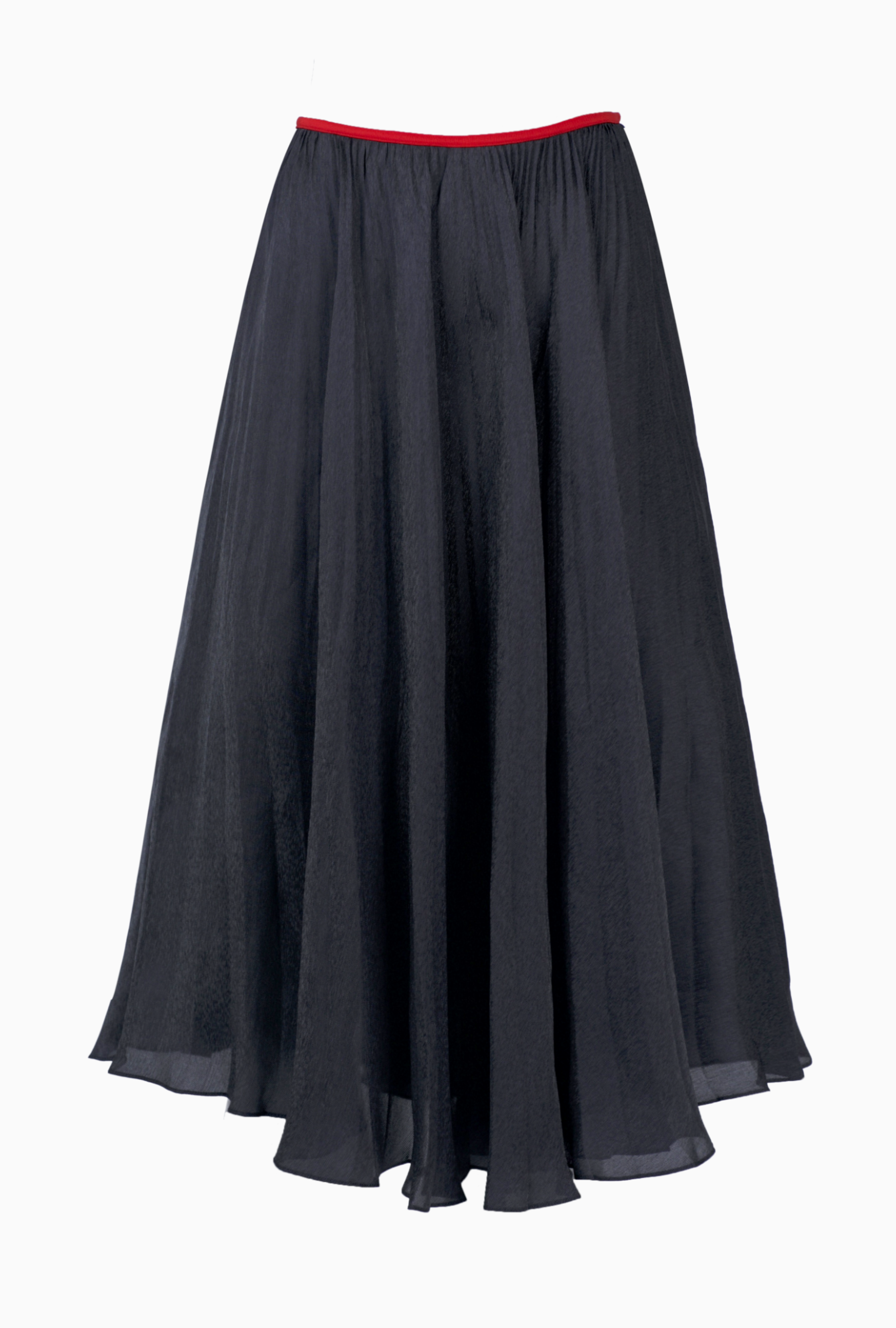 Jupe Céline Liseré Rouge