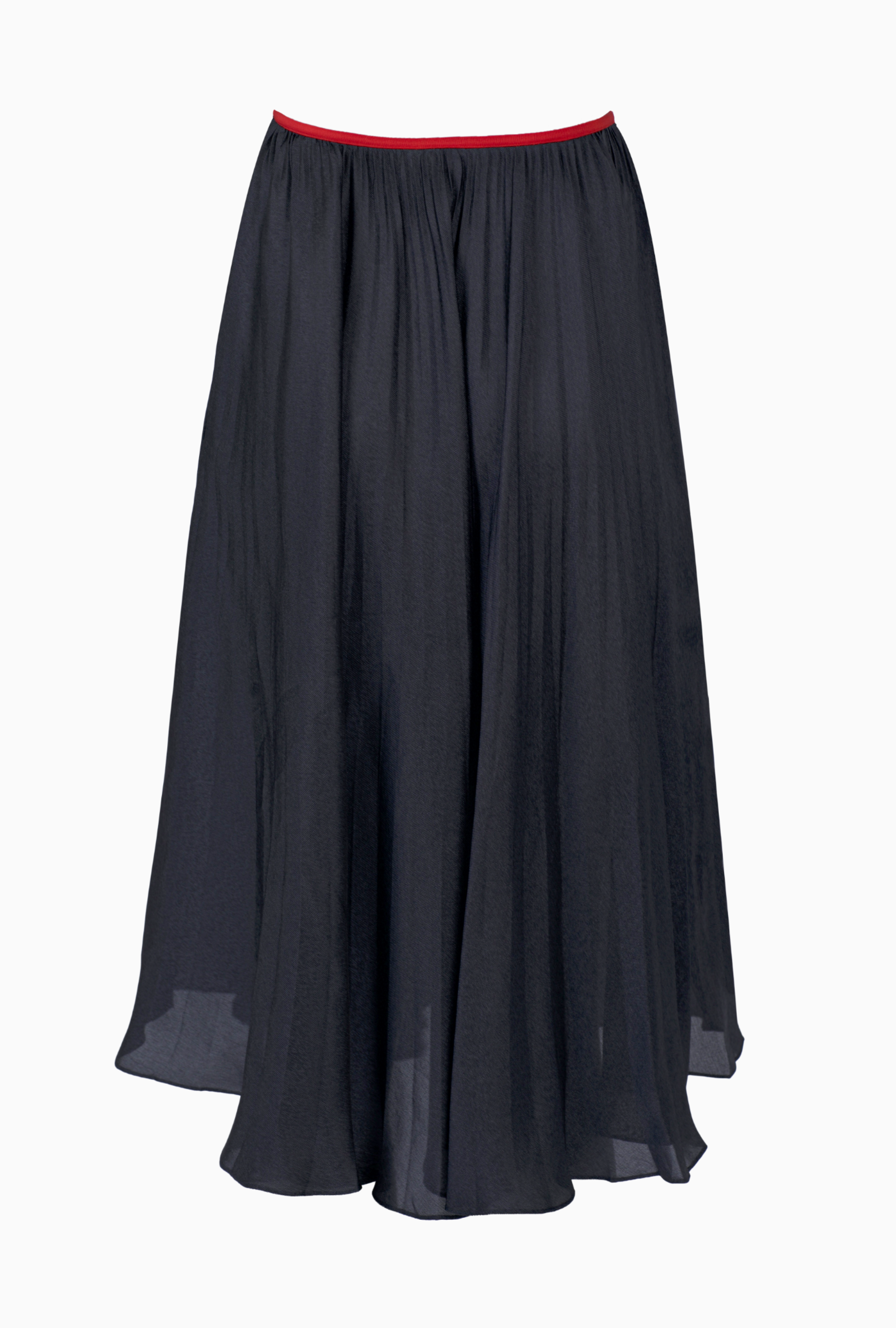 Jupe Céline Liseré Rouge