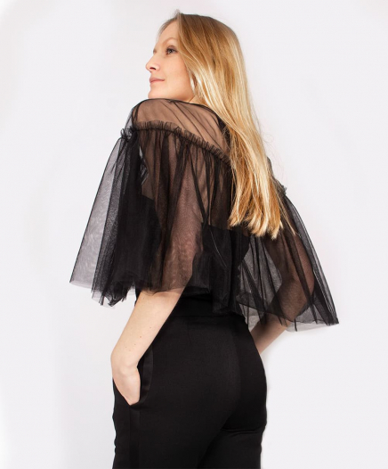 Cape en Tulle