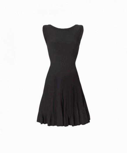 Robe Corolle Noire