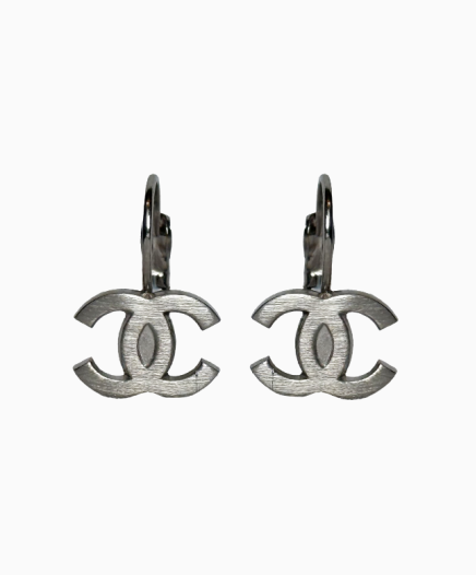 Boucles D'oreilles Double Little C Silver