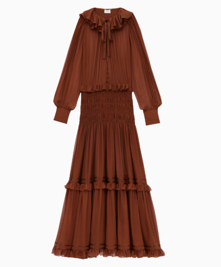 Robe Terre De Soie SS2025