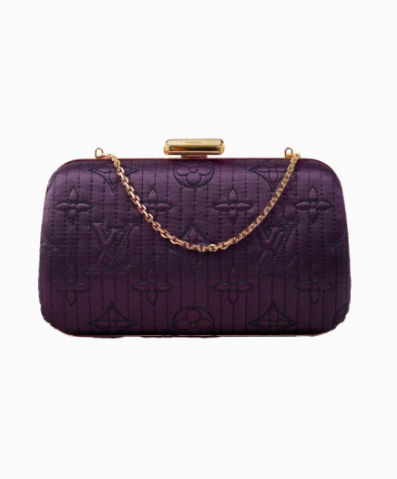Sac Minaudière Plum Monogram