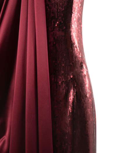 Robe Couture Burgundy